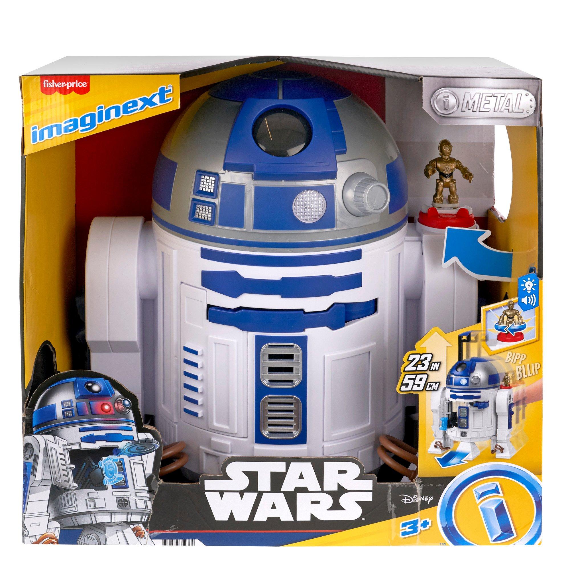 None - Fisher Price - Imaginext Star Wars R2-D2 Interactive Toy - 1