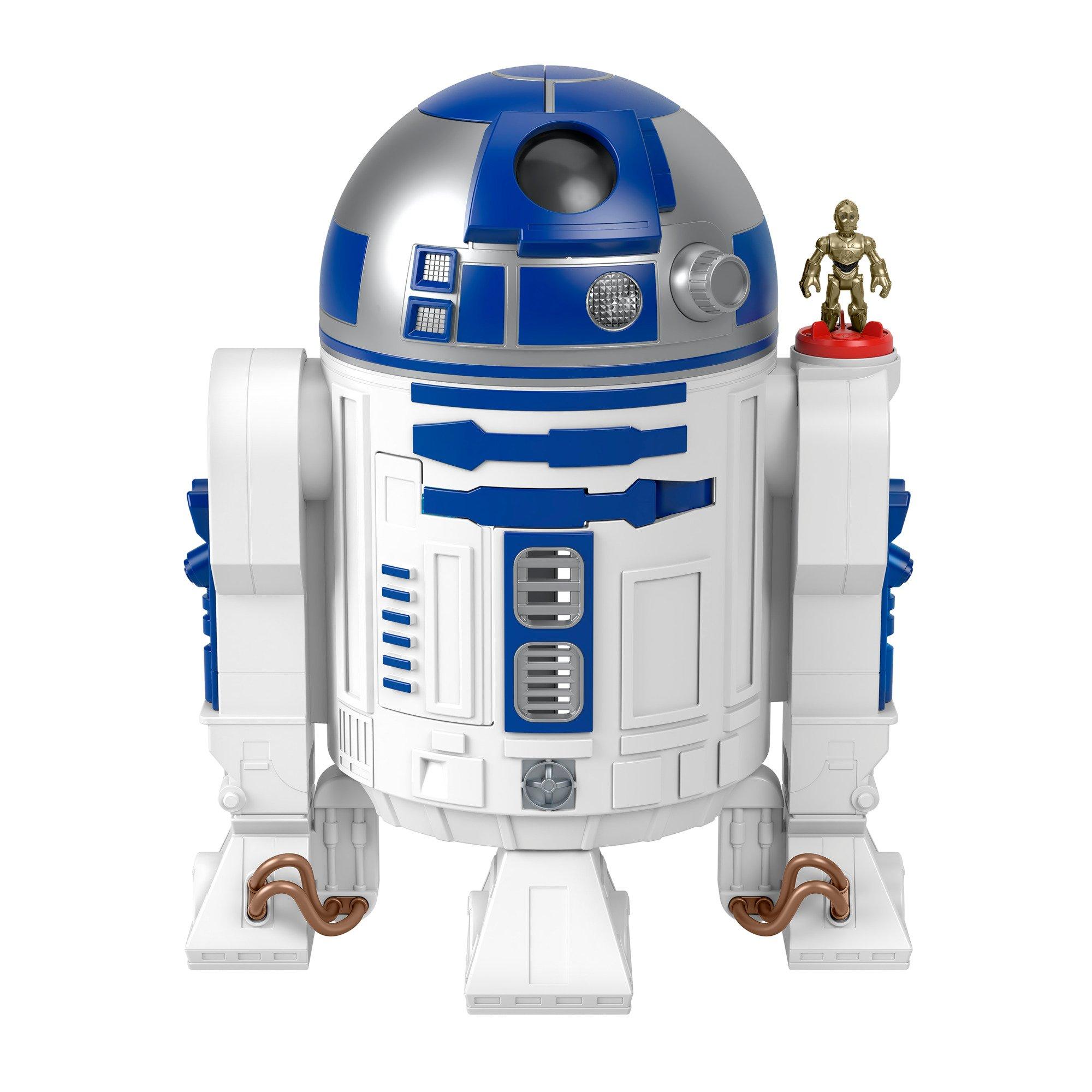 None - Fisher Price - Imaginext Star Wars R2-D2 Interactive Toy - 3