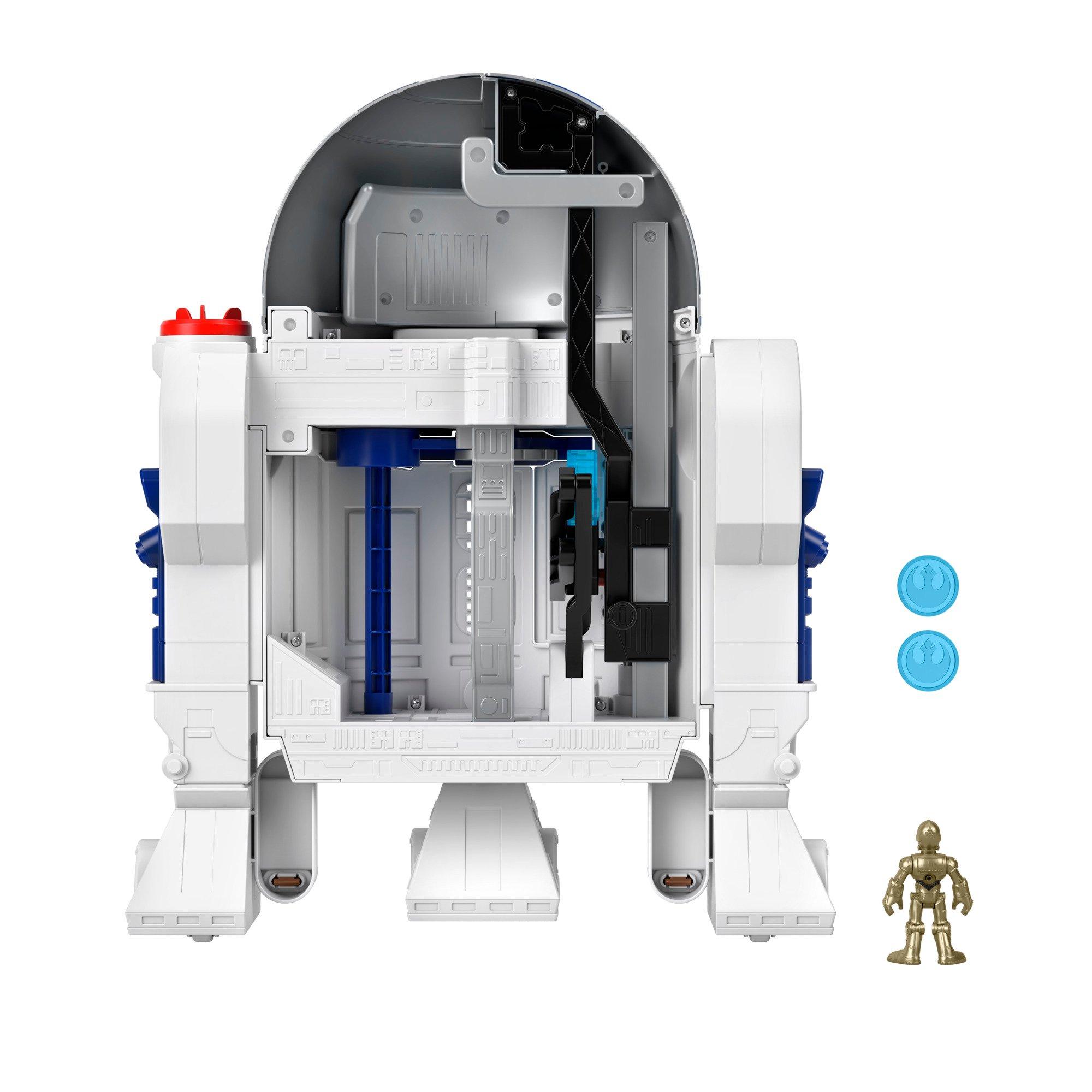 None - Fisher Price - Imaginext Star Wars R2-D2 Interactive Toy - 4