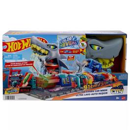 Hot Wheels GAME Hot Wheels Ultra Shark Car Wash Playset