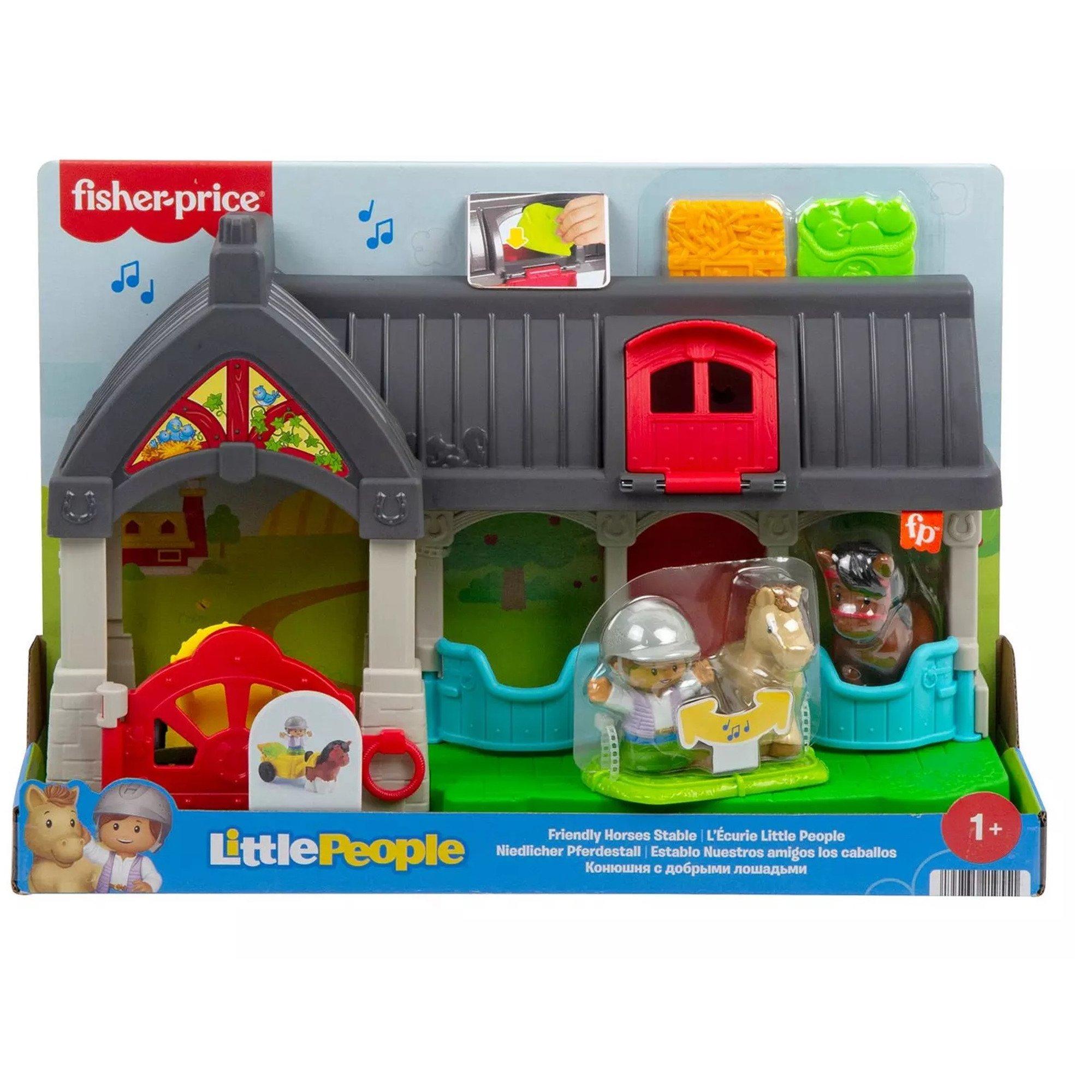 None - Fisher Price - Fisher-Price Little People Stable Playset - 1
