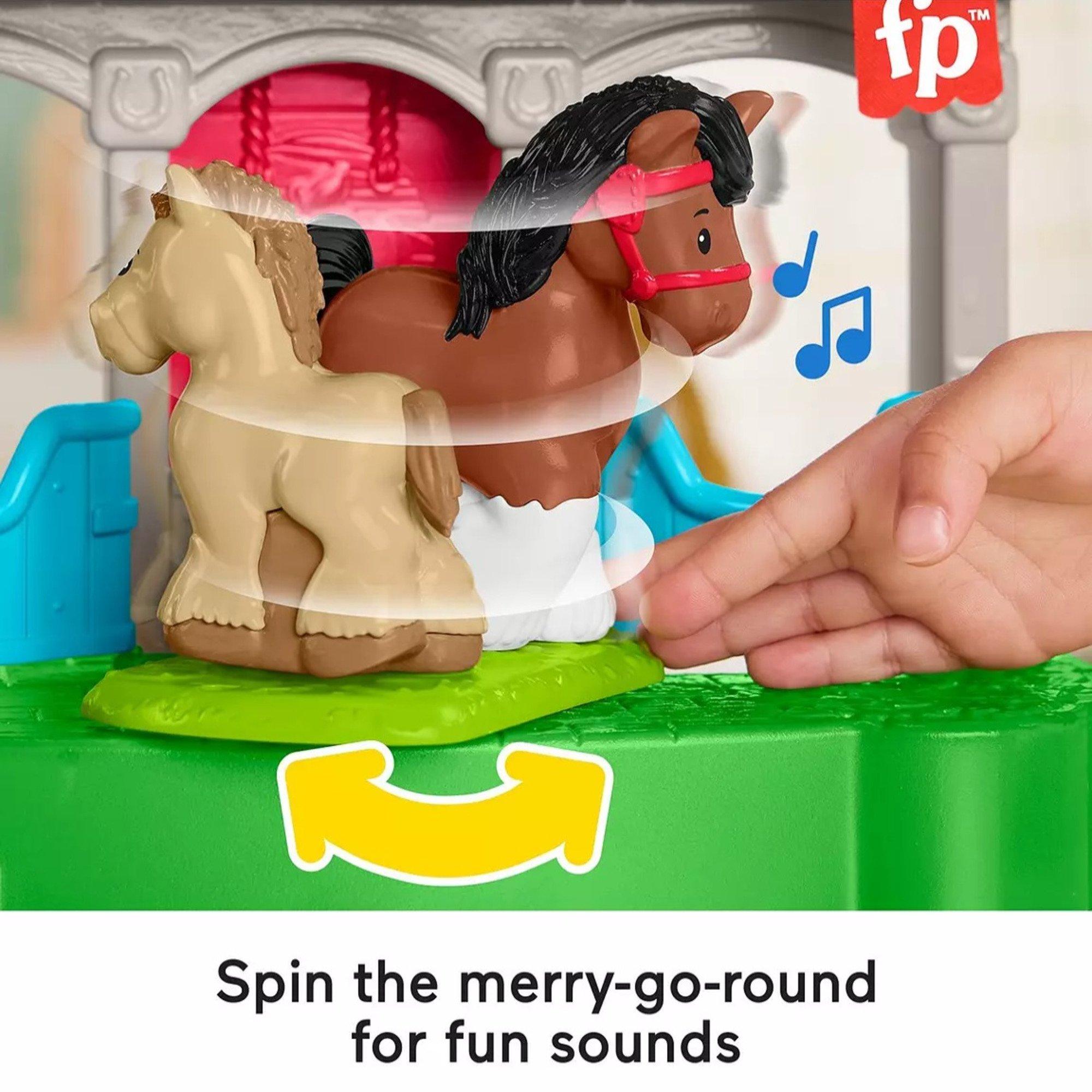 None - Fisher Price - Fisher-Price Little People Stable Playset - 4