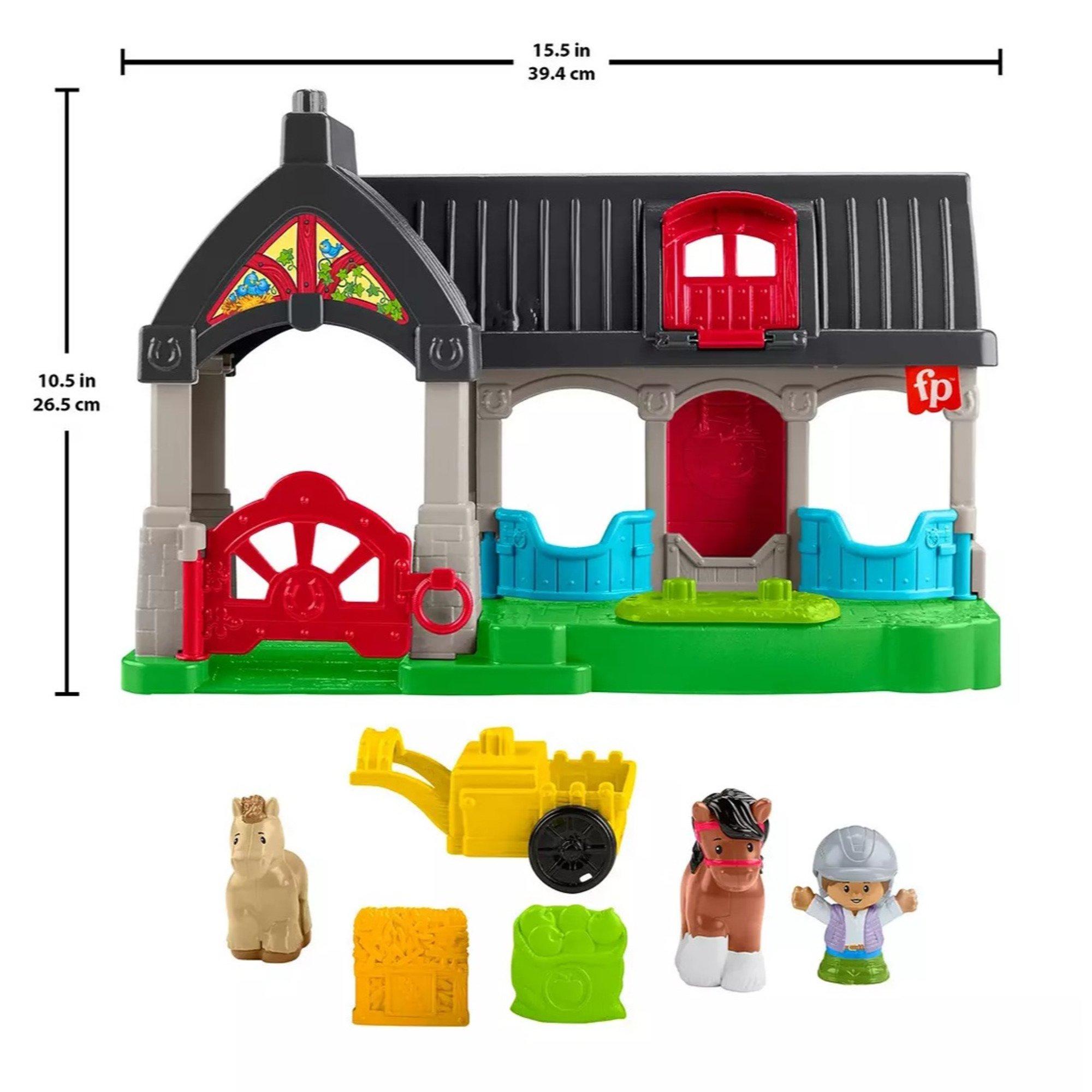 None - Fisher Price - Fisher-Price Little People Stable Playset - 7