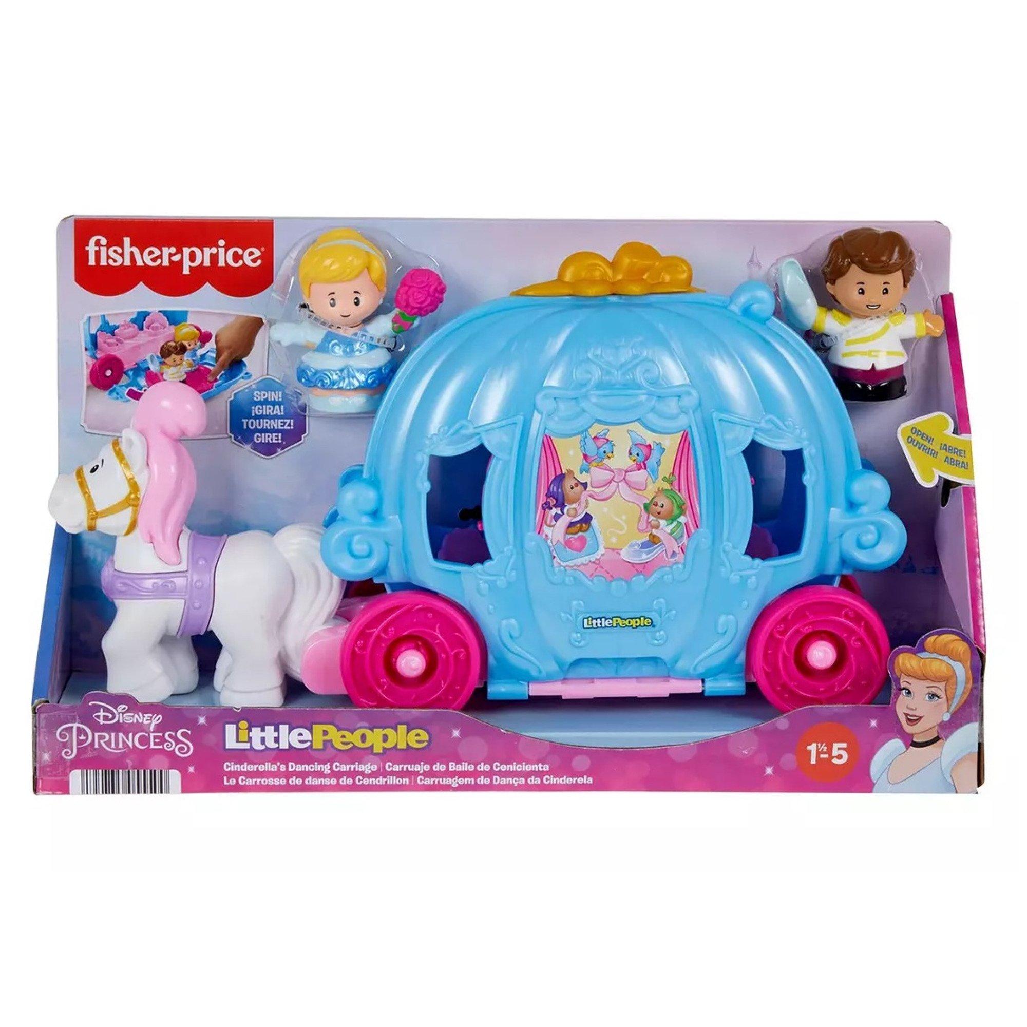 Ninguno - Fisher Price - Fisher-Price Little People Little People Disney Princess Cinderella's Dancing Carriage Playset - 1