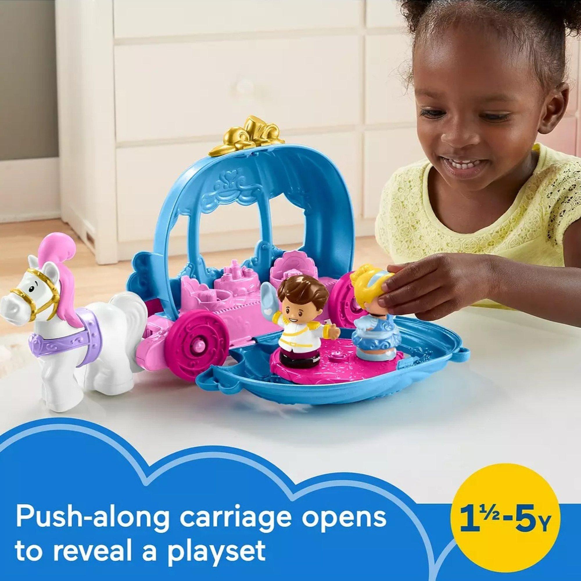 Ninguno - Fisher Price - Fisher-Price Little People Little People Disney Princess Cinderella's Dancing Carriage Playset - 4