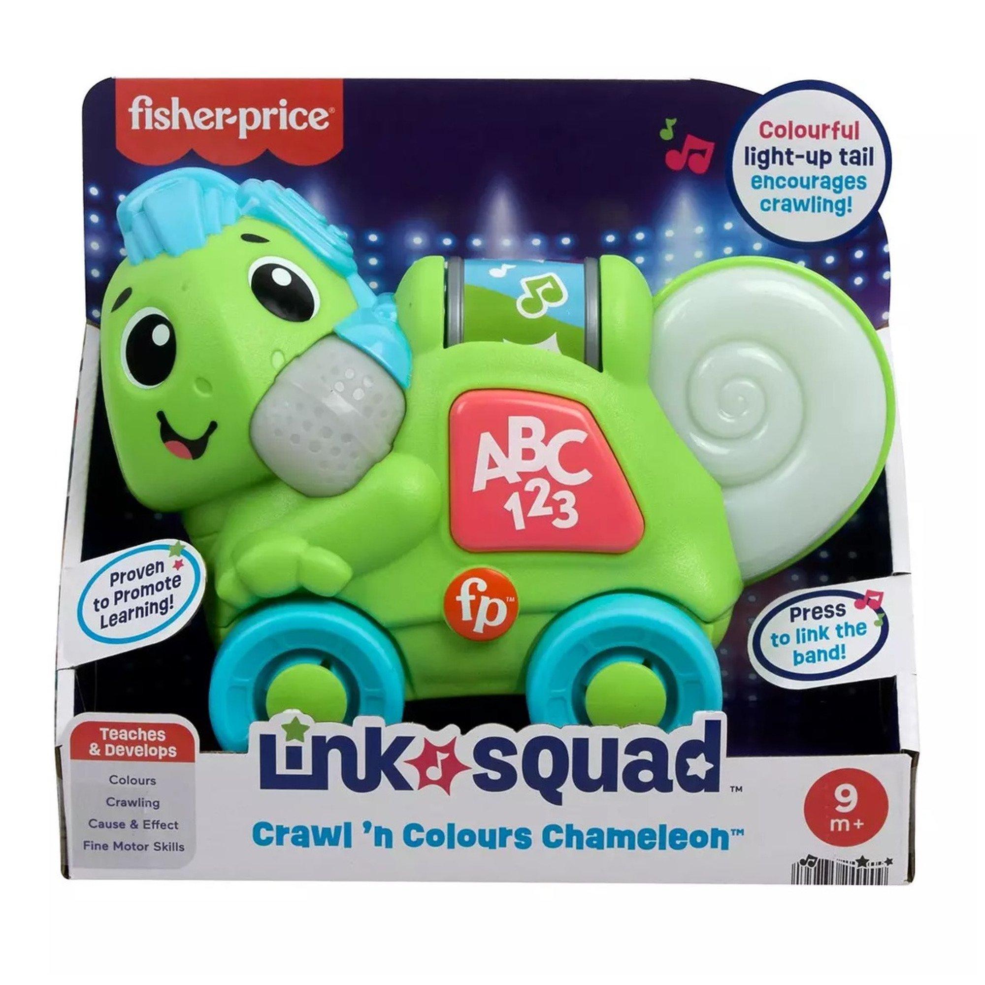 Ninguno - Fisher Price - Fisher-Price Link Squad Crawl ‘n' Colours Chameleon - 1
