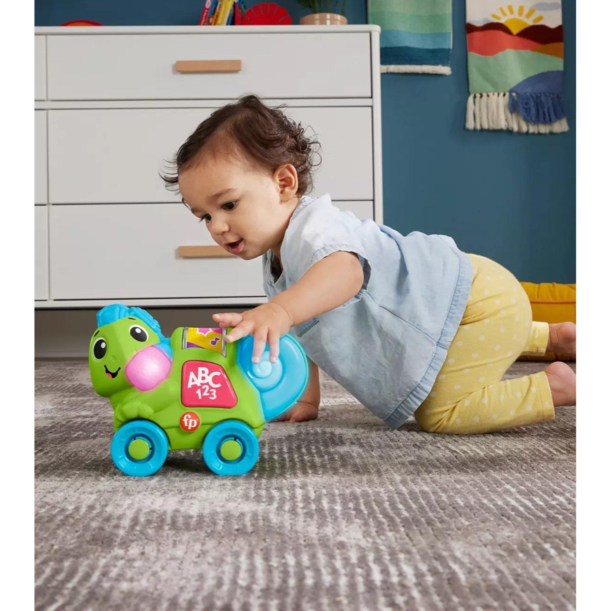 Ninguno - Fisher Price - Fisher-Price Link Squad Crawl ‘n' Colours Chameleon - 3