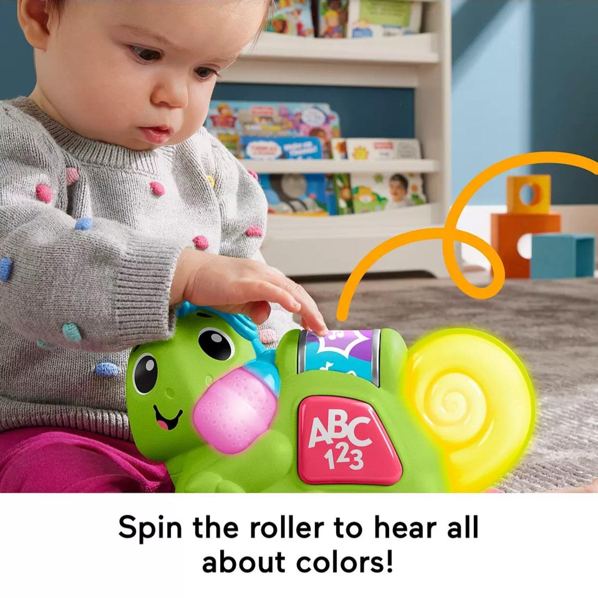 Ninguno - Fisher Price - Fisher-Price Link Squad Crawl ‘n' Colours Chameleon - 5