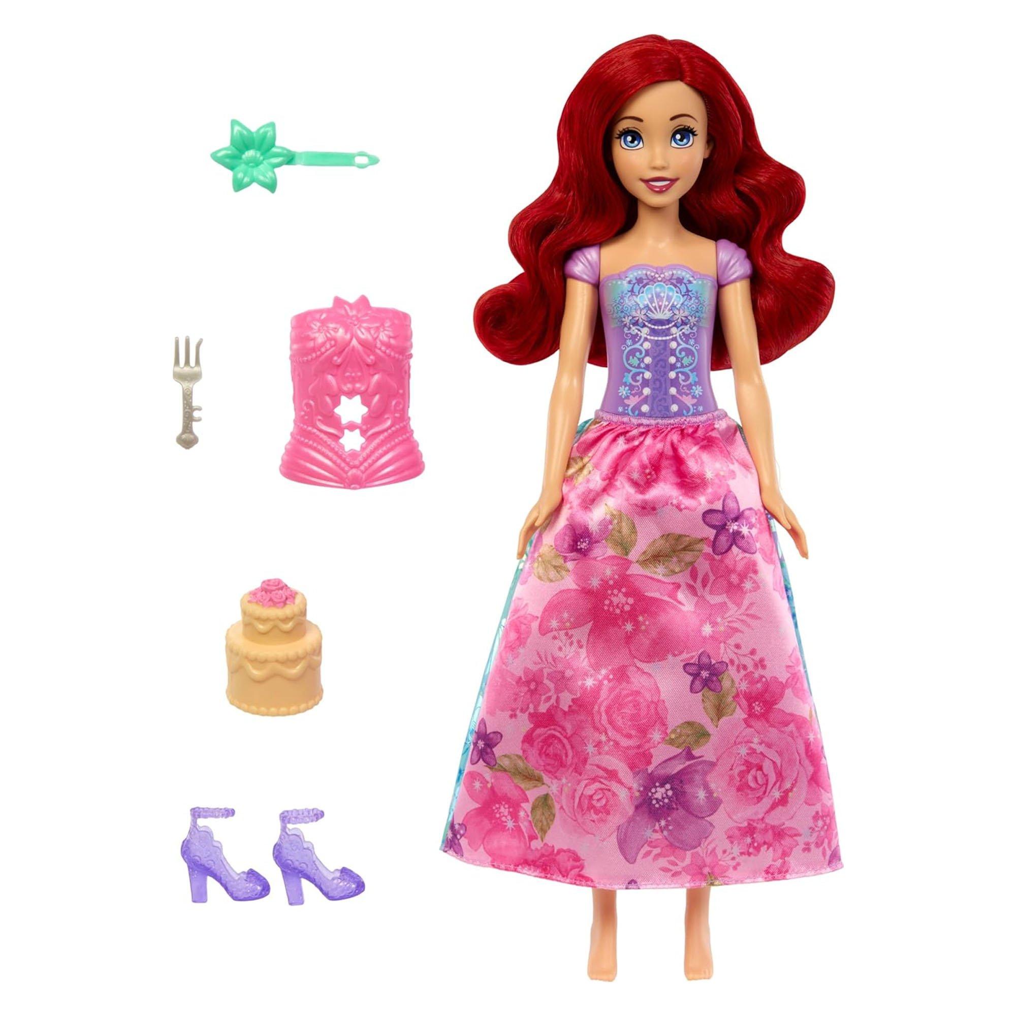None - Disney - Princess Spin & Reveal Ariel Doll - 2