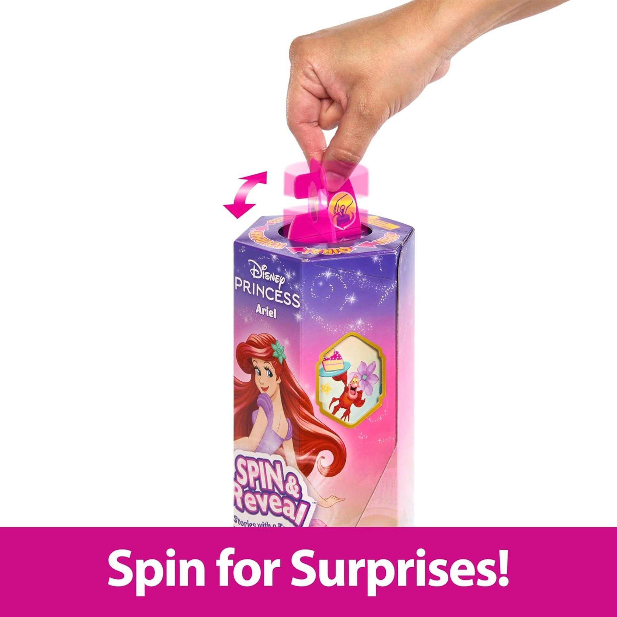 None - Disney - Princess Spin & Reveal Ariel Doll - 3