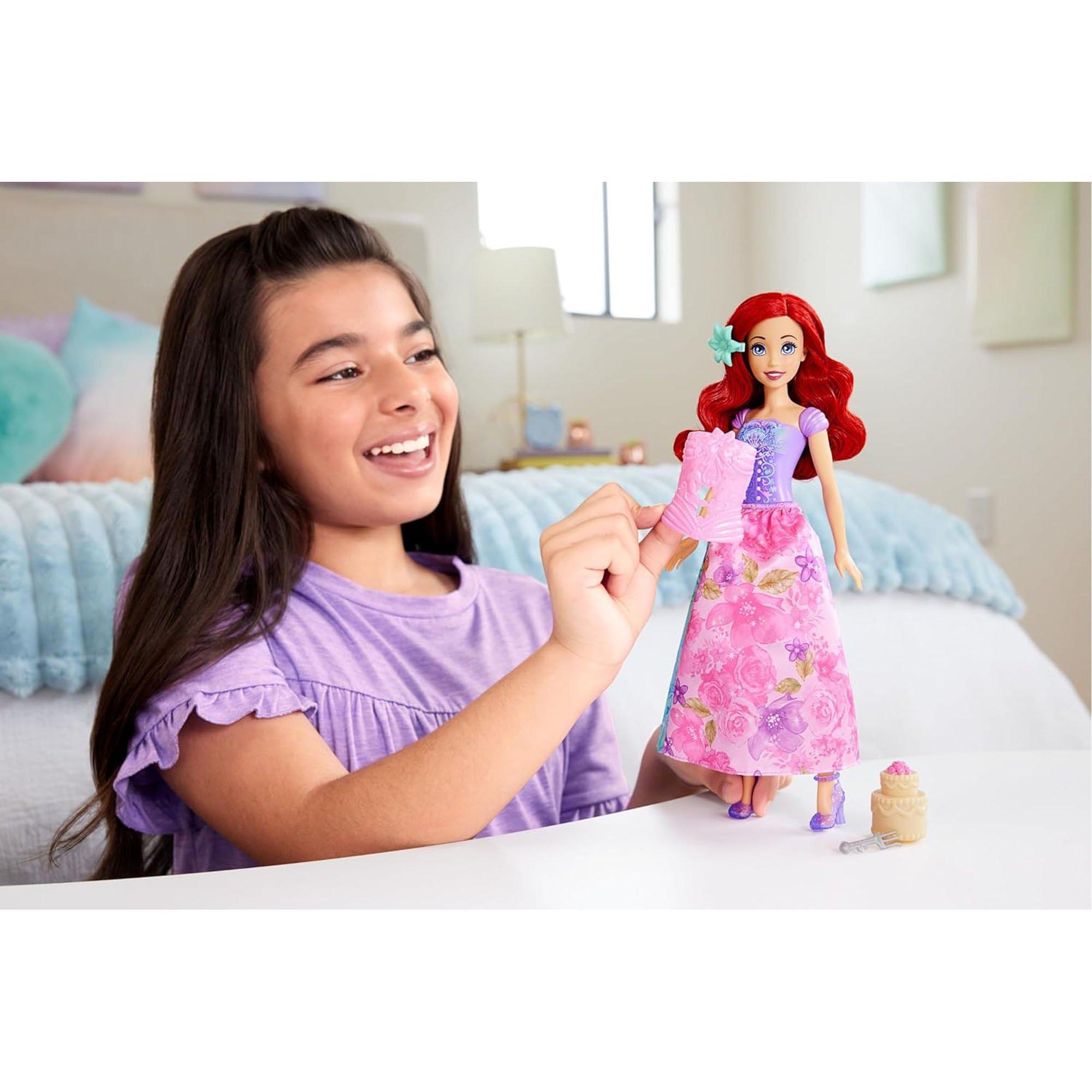 None - Disney - Princess Spin & Reveal Ariel Doll - 6