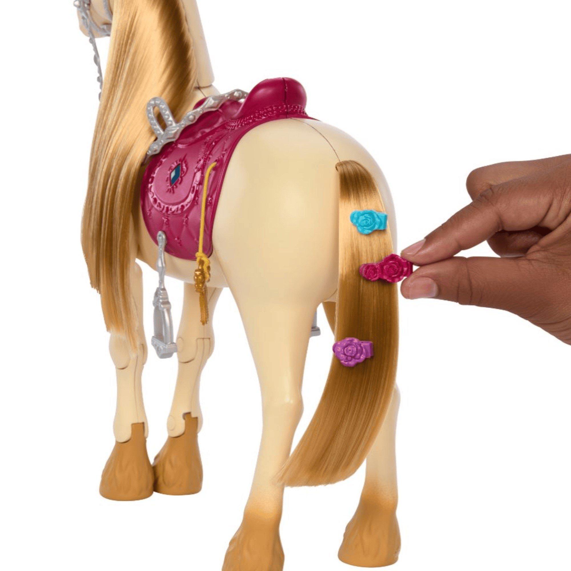 None - Barbie - Mysteries the Great Horse Chase Interactive Toy Horse with Sounds Music & Accessories Set - 4