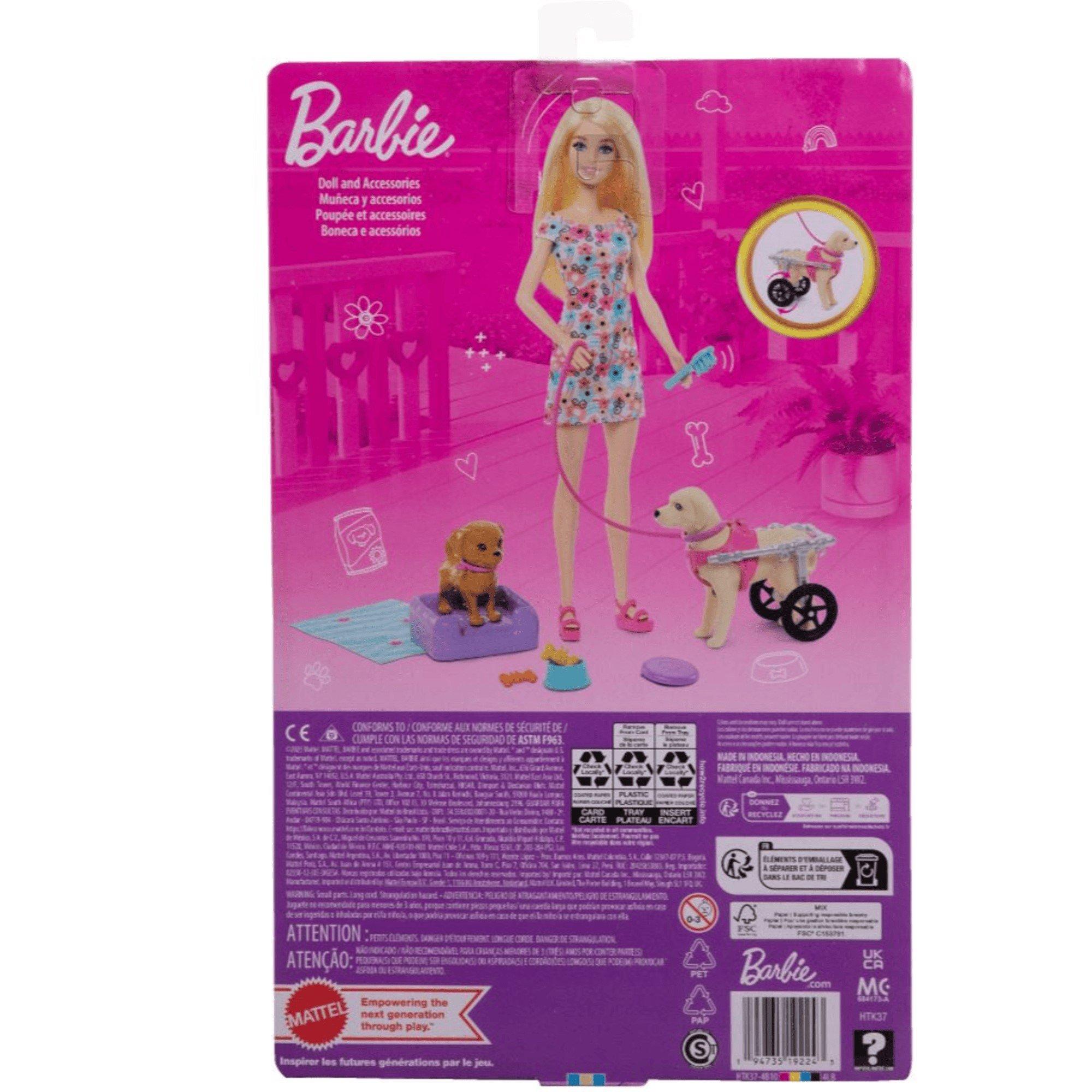 None - Barbie - Walk and Wheel Playset - 3