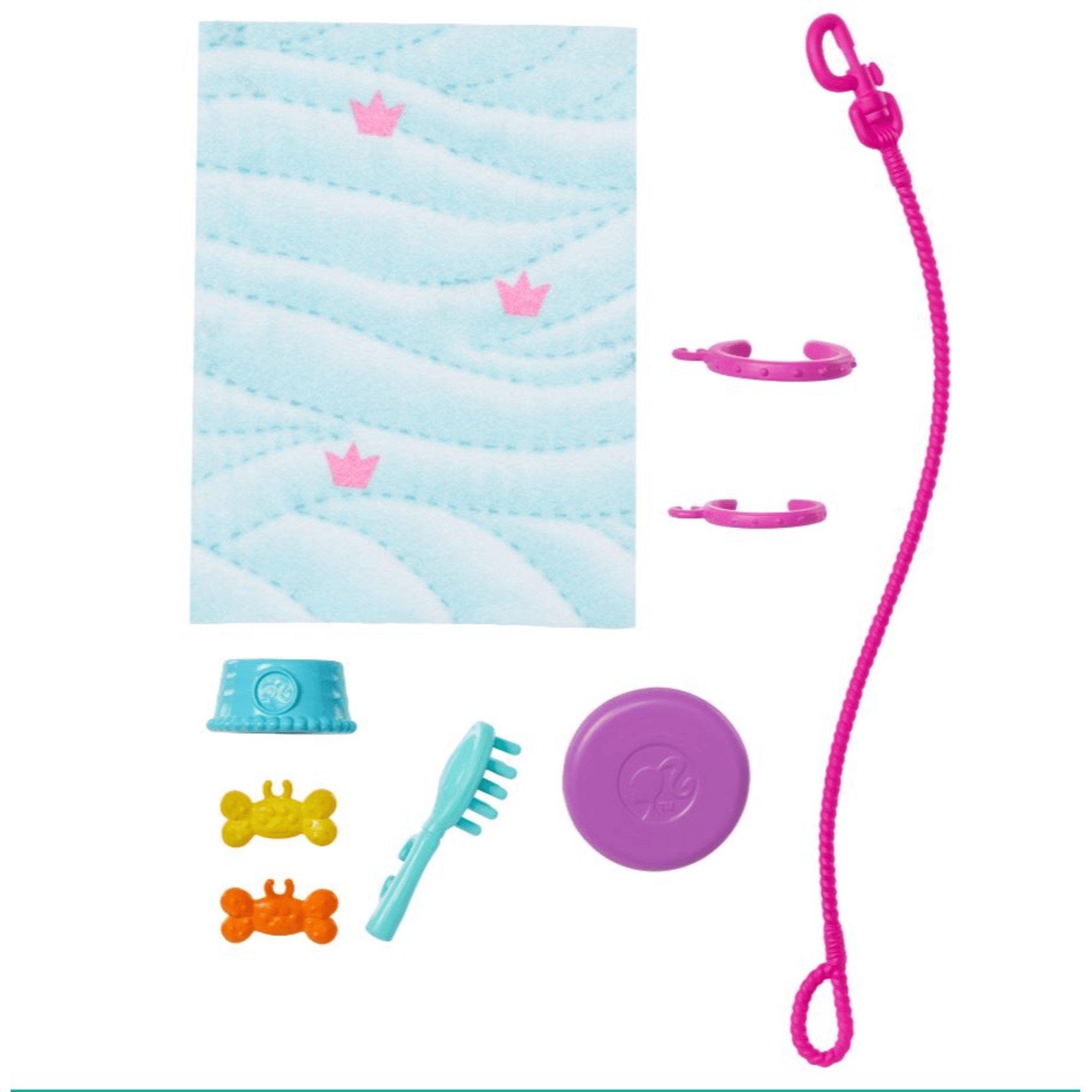 None - Barbie - Walk and Wheel Playset - 6