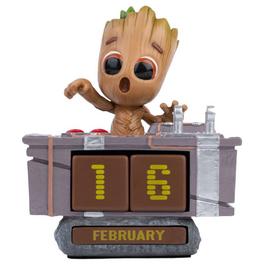 Marvel GAME Marvel Groot Death Button 3D Perpetual Calendar