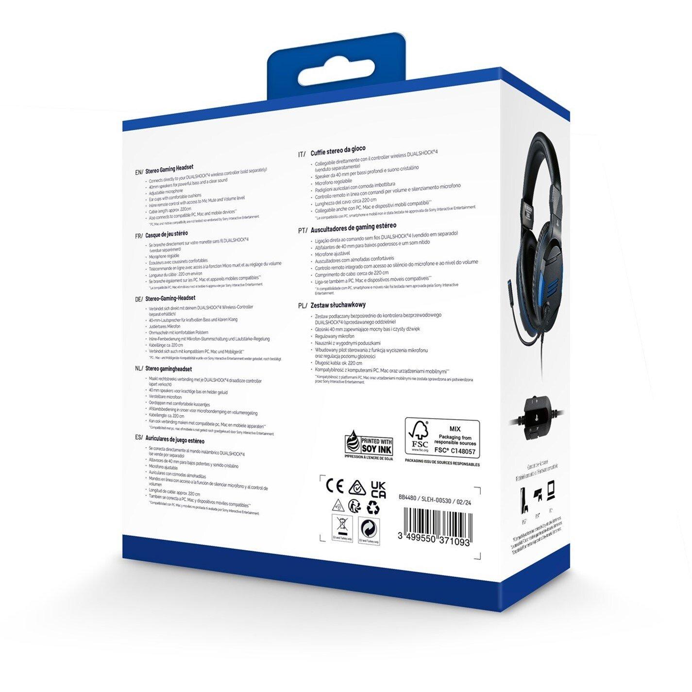 Schwarz - Nacon - LICENCED HEADSET V3 - 10