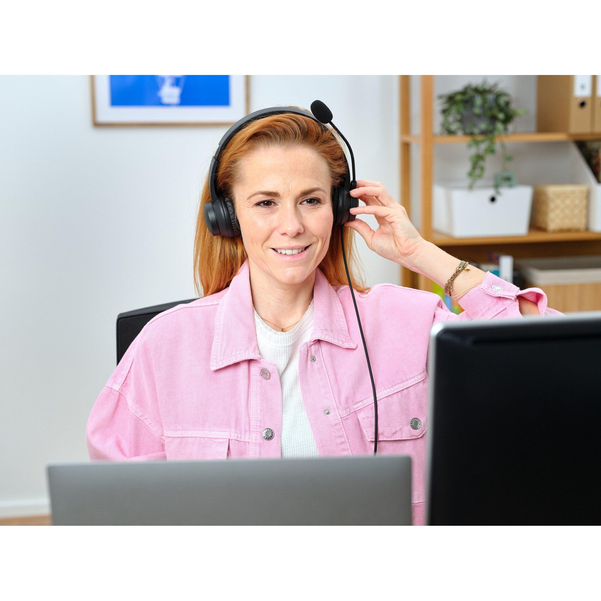 Crna - Trust - Trust Ayda PC headset - Black - 13