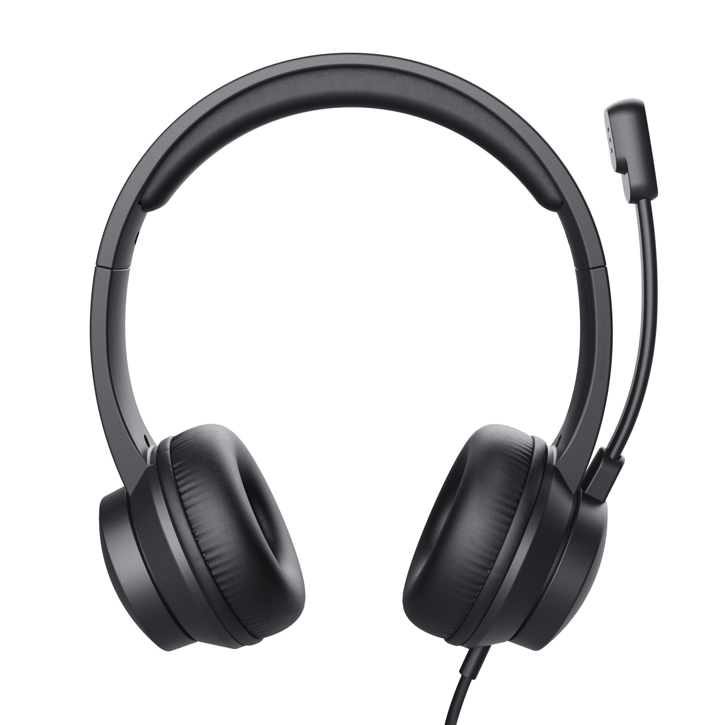 Crna - Trust - Trust Ayda PC headset - Black - 4