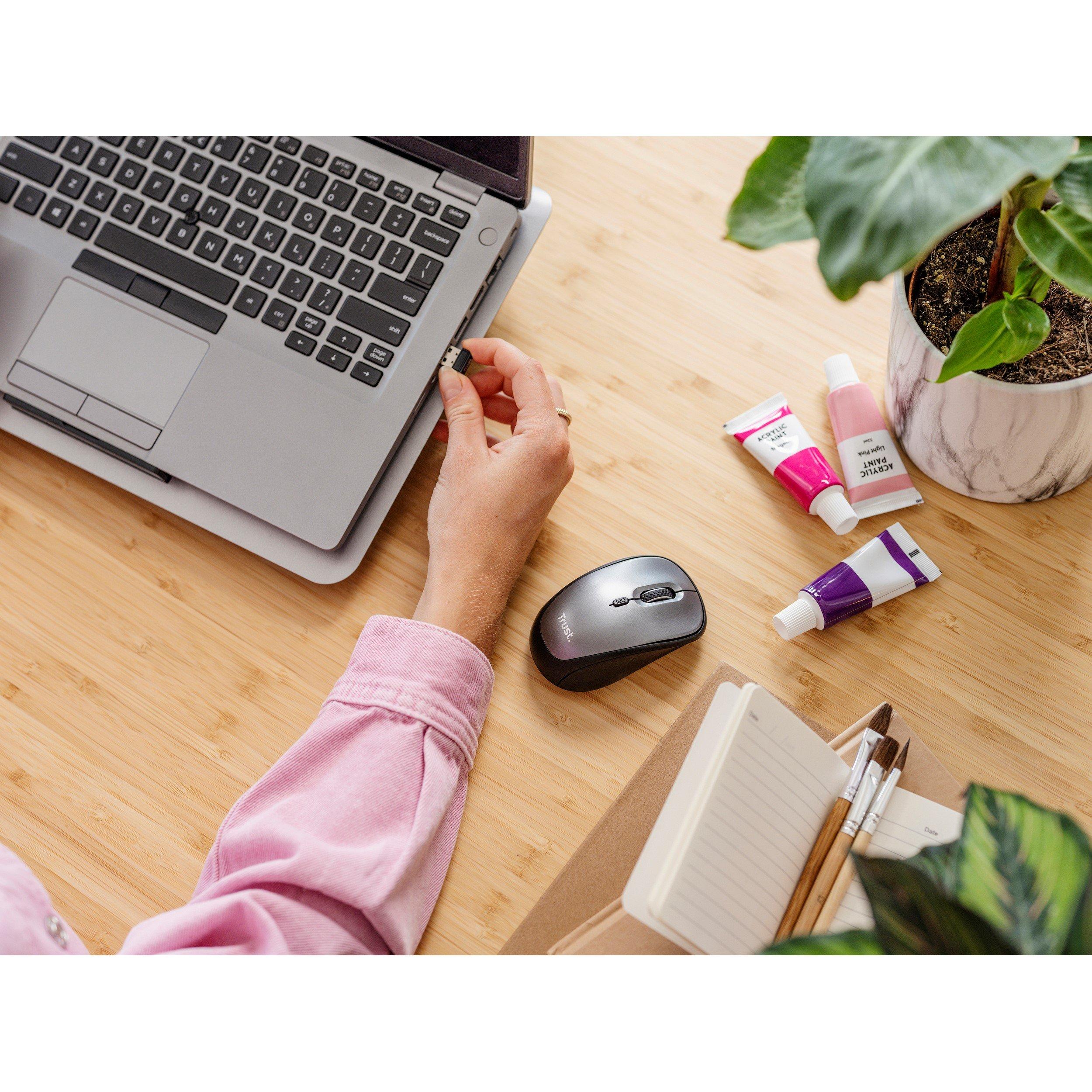 Nero - Trust - YVI Plus Wireless Mouse - 13