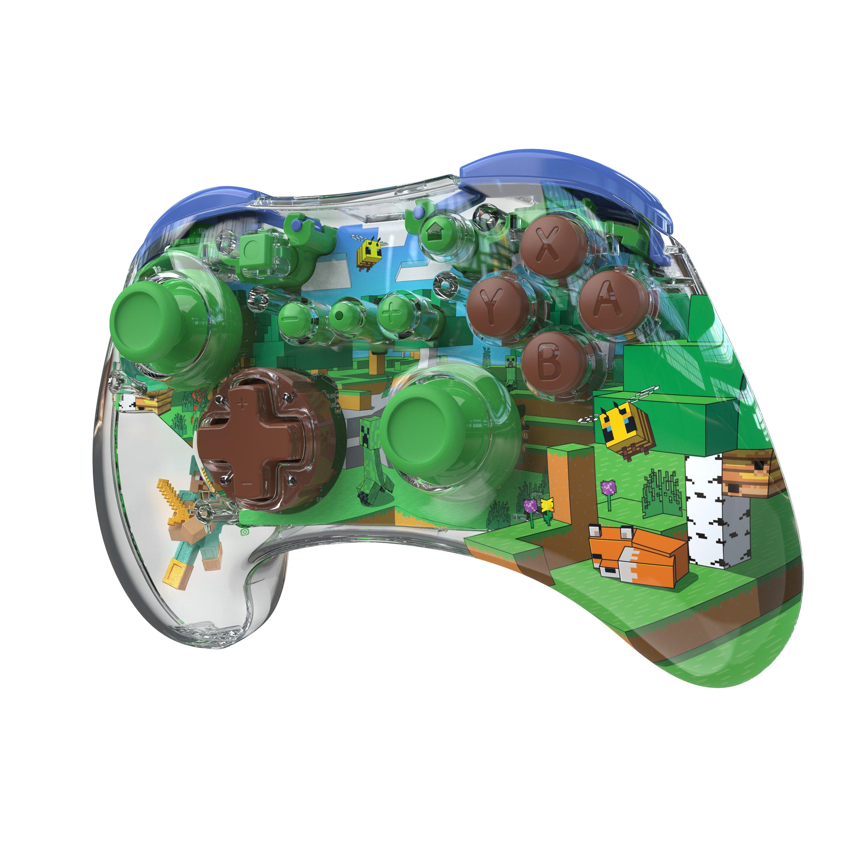 Minecraft - PDP - REALMz™ Wireless Controller: Minecraft Forest Biome - 6