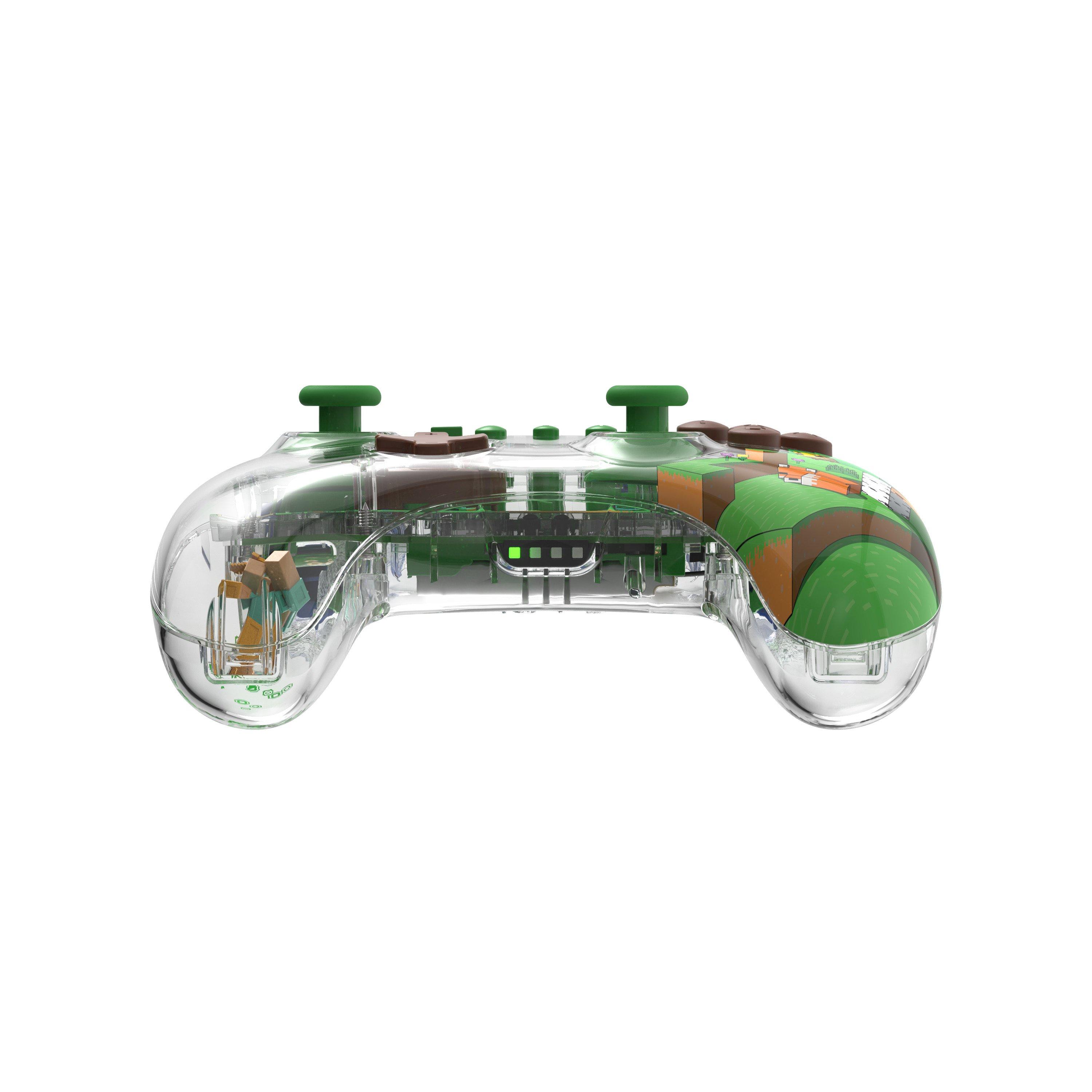 Minecraft - PDP - REALMz™ Wireless Controller: Minecraft Forest Biome - 8