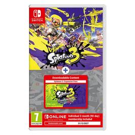 Nintendo GAME Splatoon 3 + Expansion Pass + 3 Months NSO