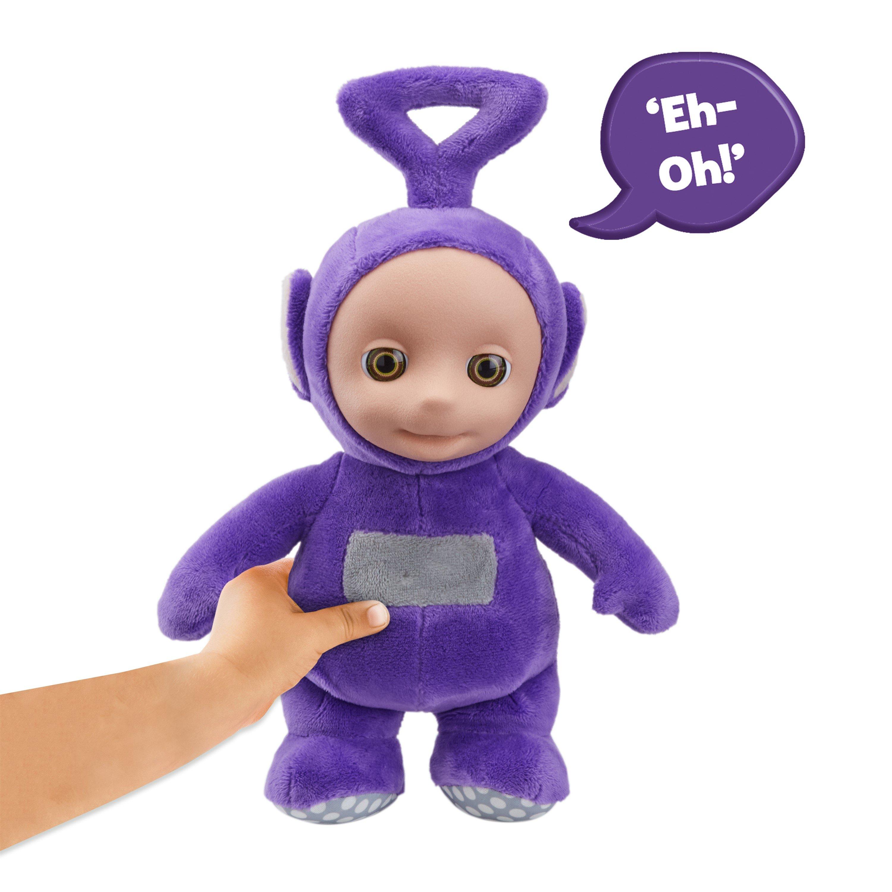 None - Teletubbies - TELETUBBIES 8 INCH TALKING TINKY WINKY SOFT TOY - 3