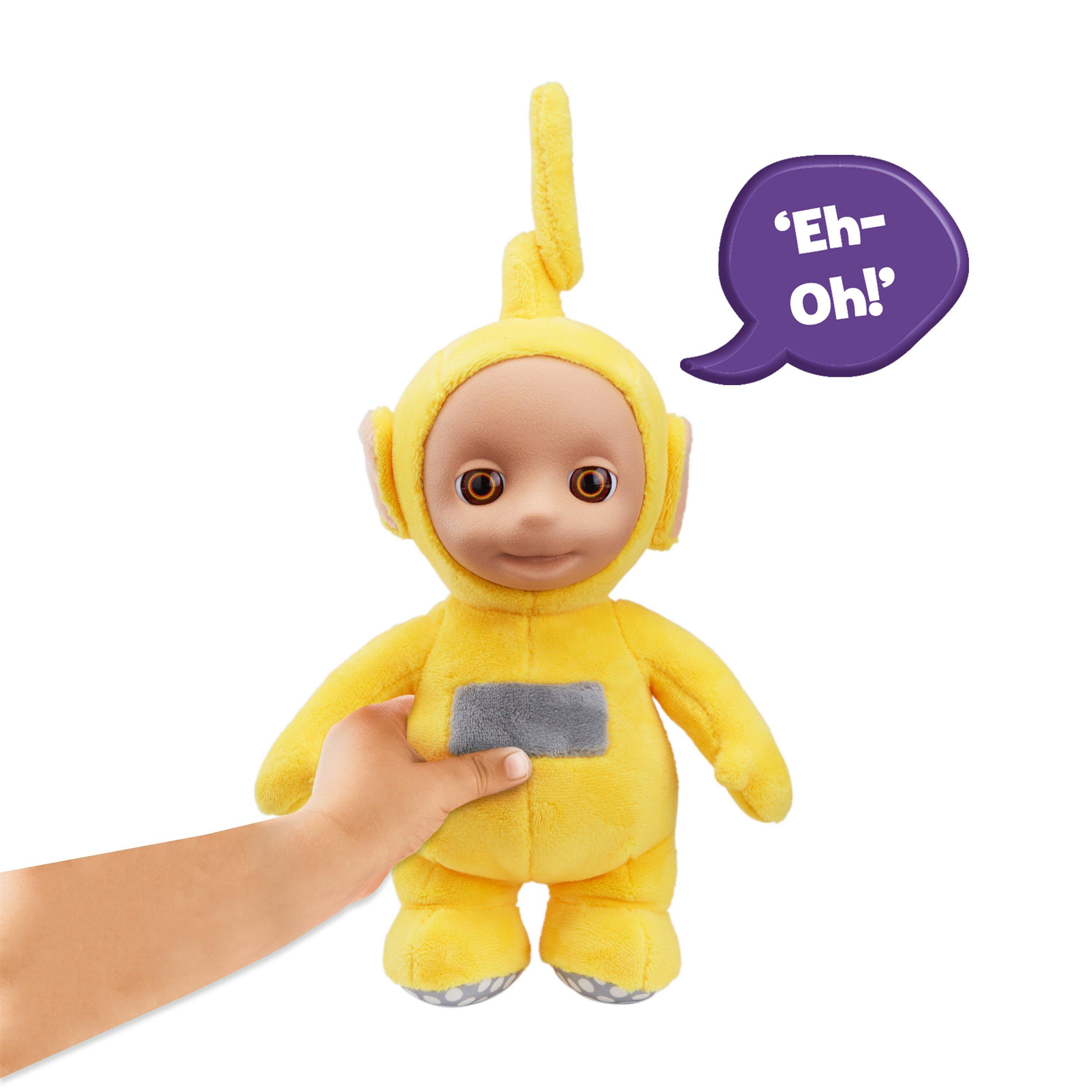 None - Teletubbies - TELETUBBIES 8 INCH TALKING LAA-LAA SOFT TOY - 4