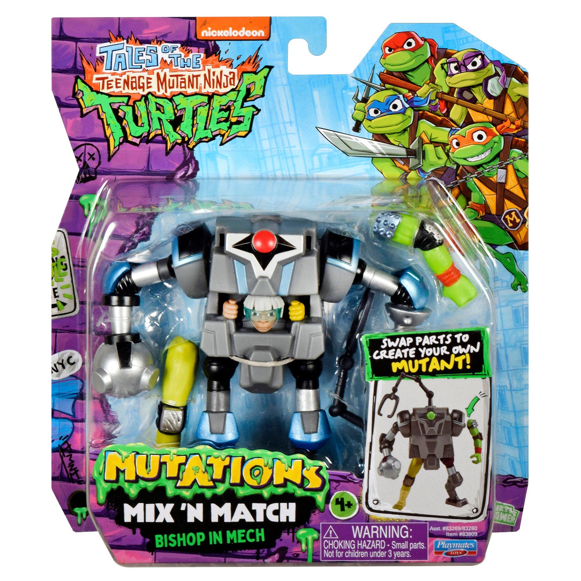 83799CO - Teenage Mutant Ninja Turtles - Tales of Teenage Mutant Ninja Turtles: Mutations Mix and Match Mutant Figure - 4