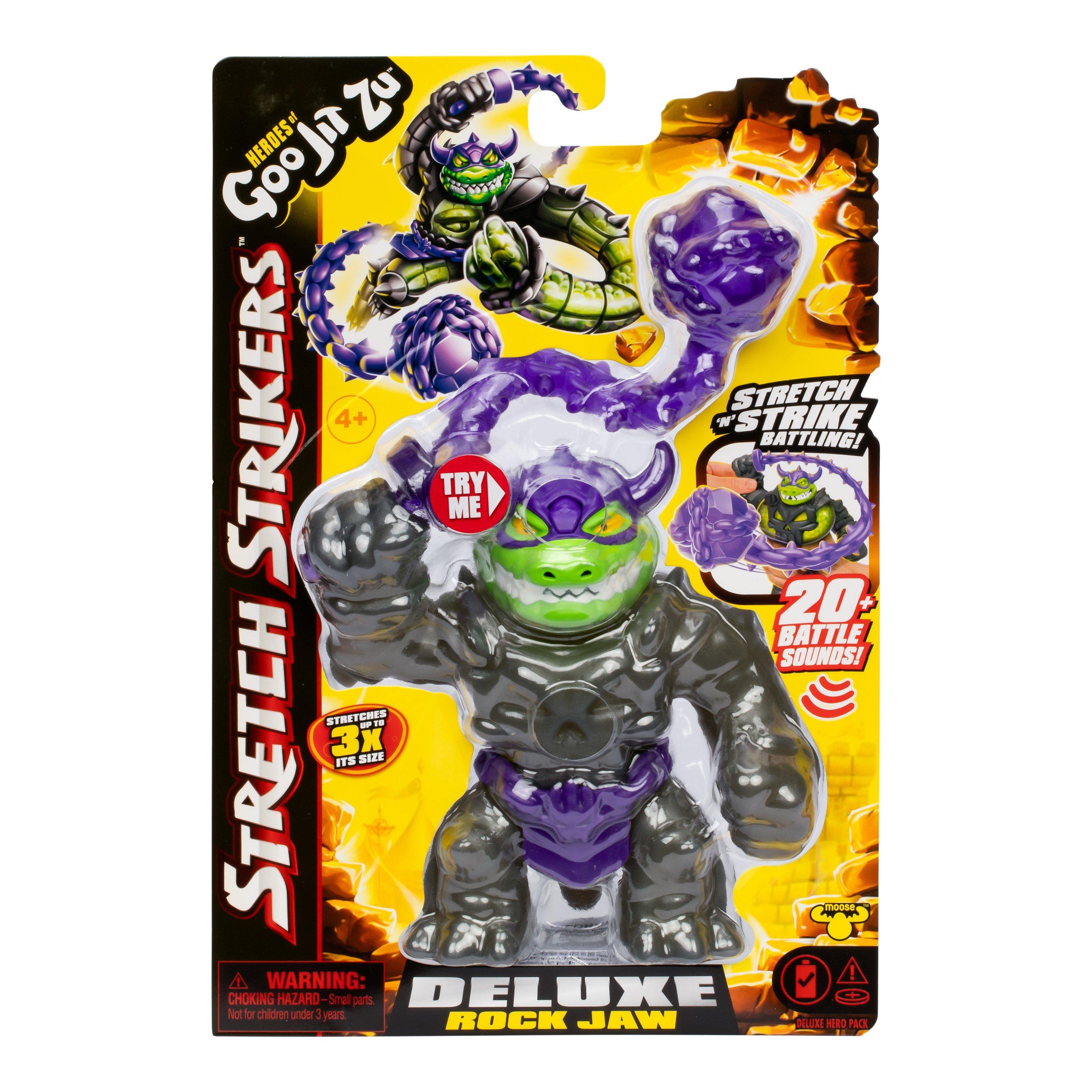 N/A - Heroes of Goo Jit Zu - CDT HGJZ STRETCH STRIKERS DELUXE FIGURE PACK - 3