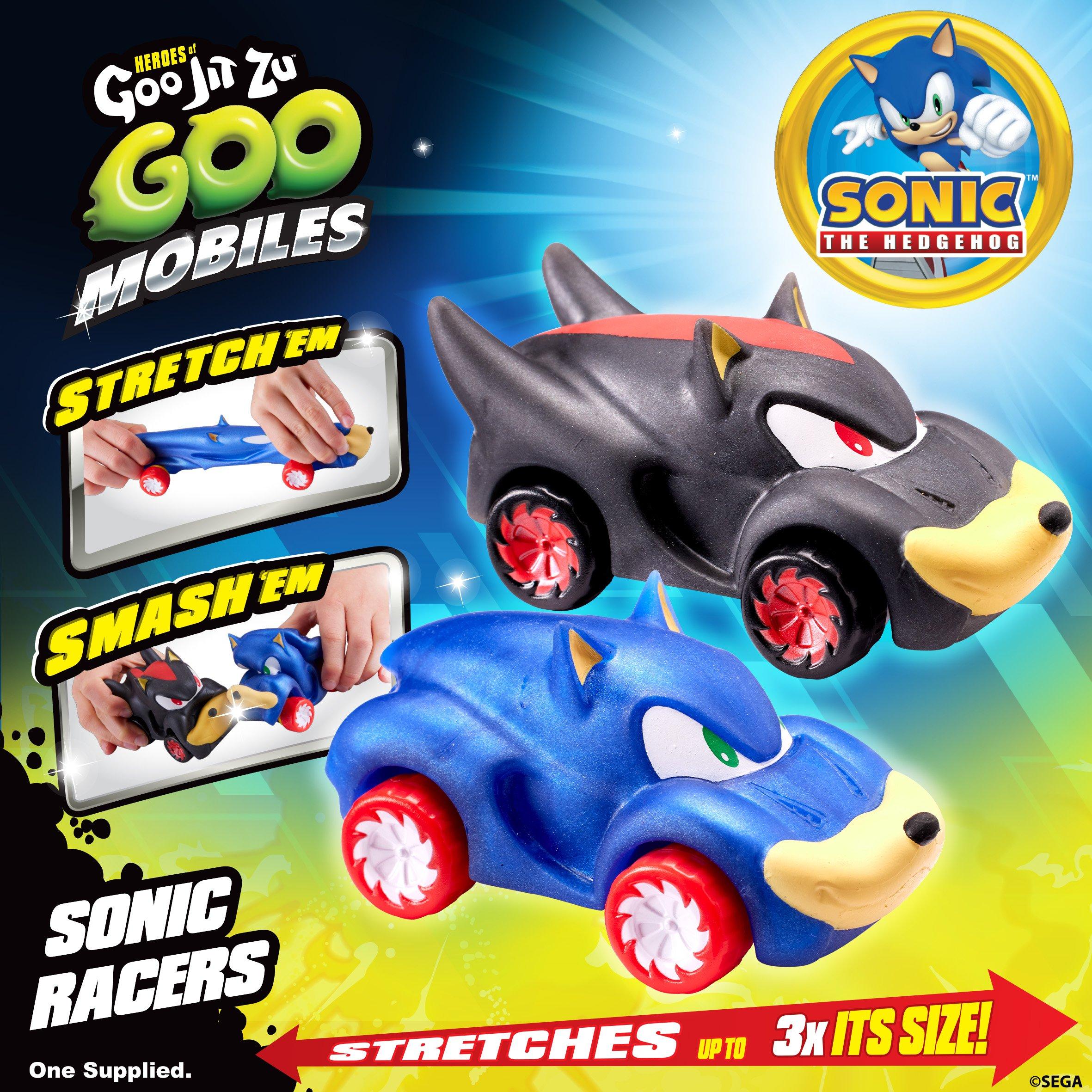 None - Heroes of Goo Jit Zu - HEROES OF GOO JIT ZU GOO MOBILES SONIC RACERS ASSORTMENT - 7
