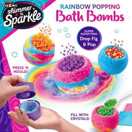 Character GAME CDT SHIMMER N SPARKLE RBOW SURPRISE BATH BOMBS