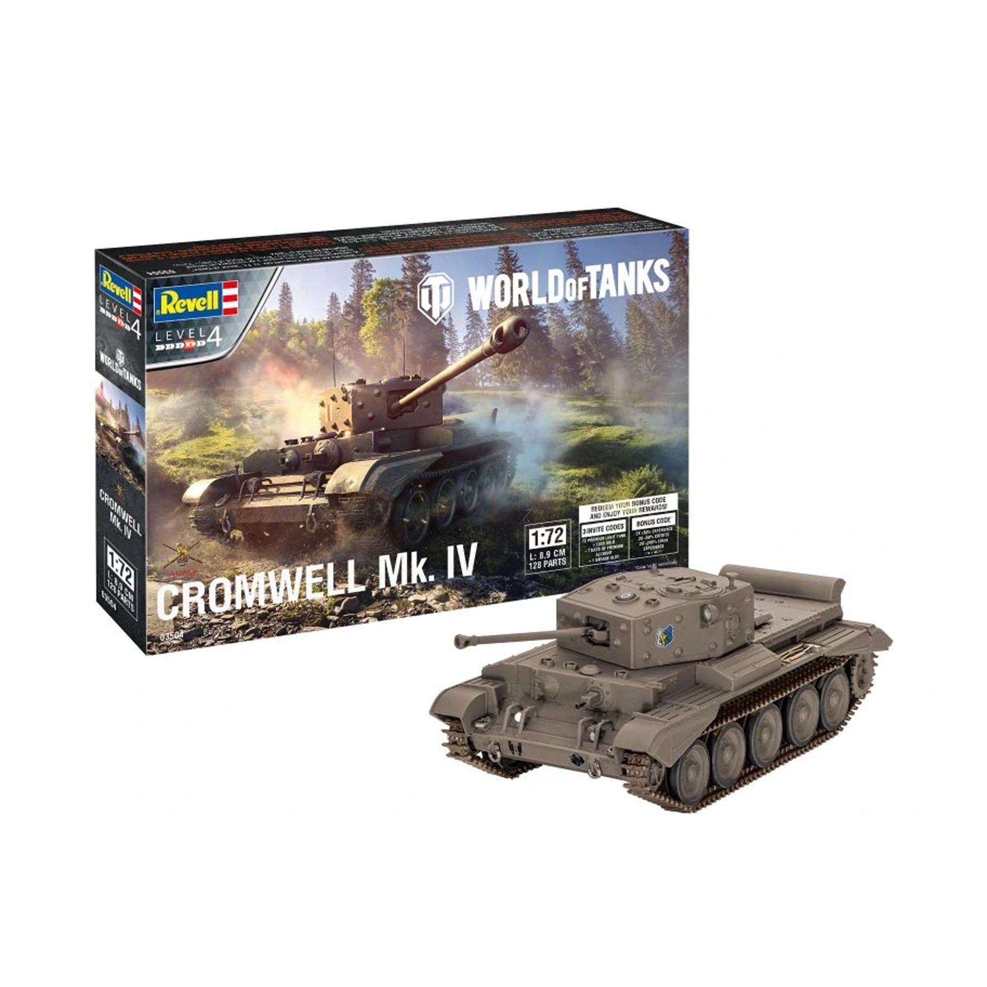 Revell  03123 World Of Tanks 1:72 Cromwell Mk Iv