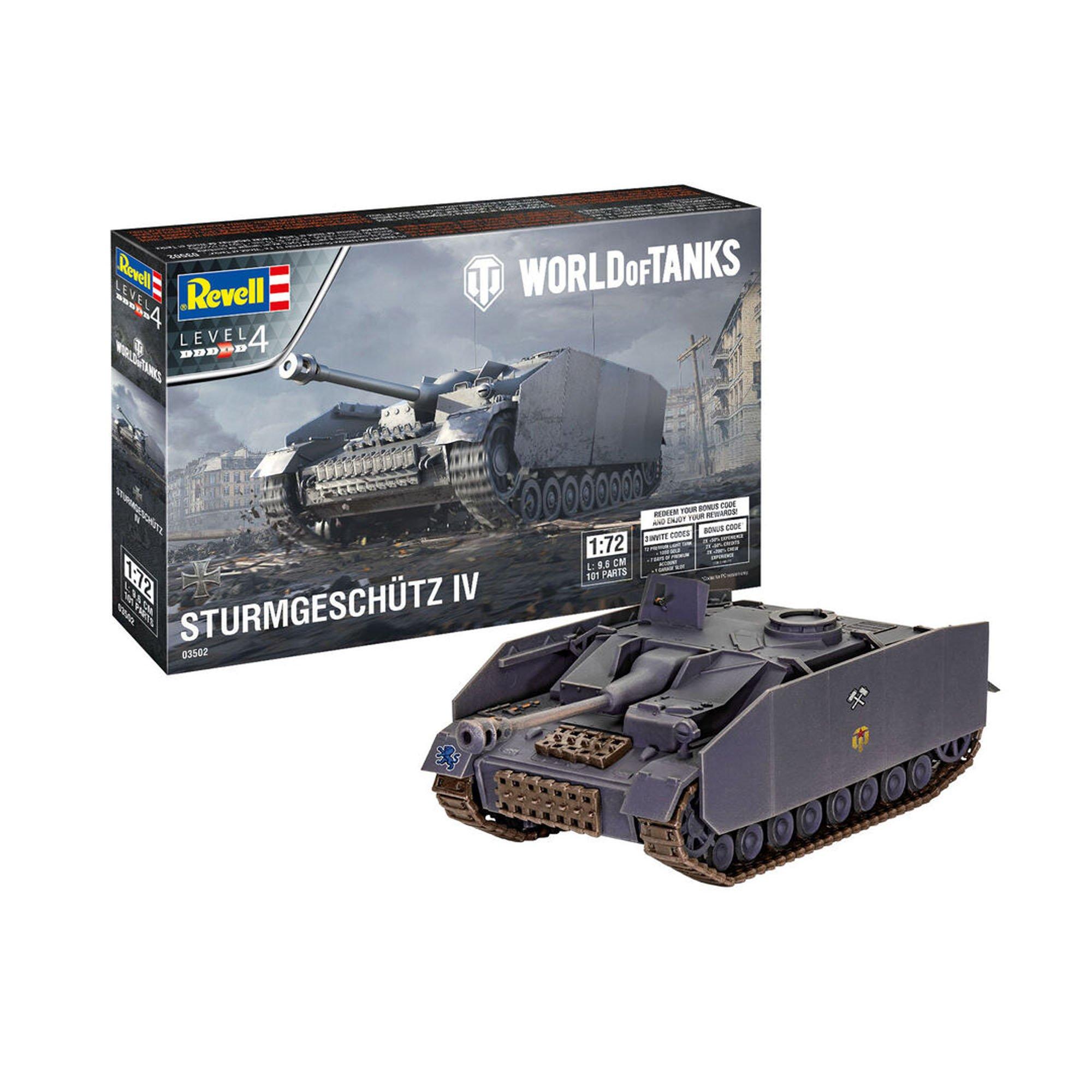 None - Revell - 03502 World of Tanks: IV Sturmgeschutz