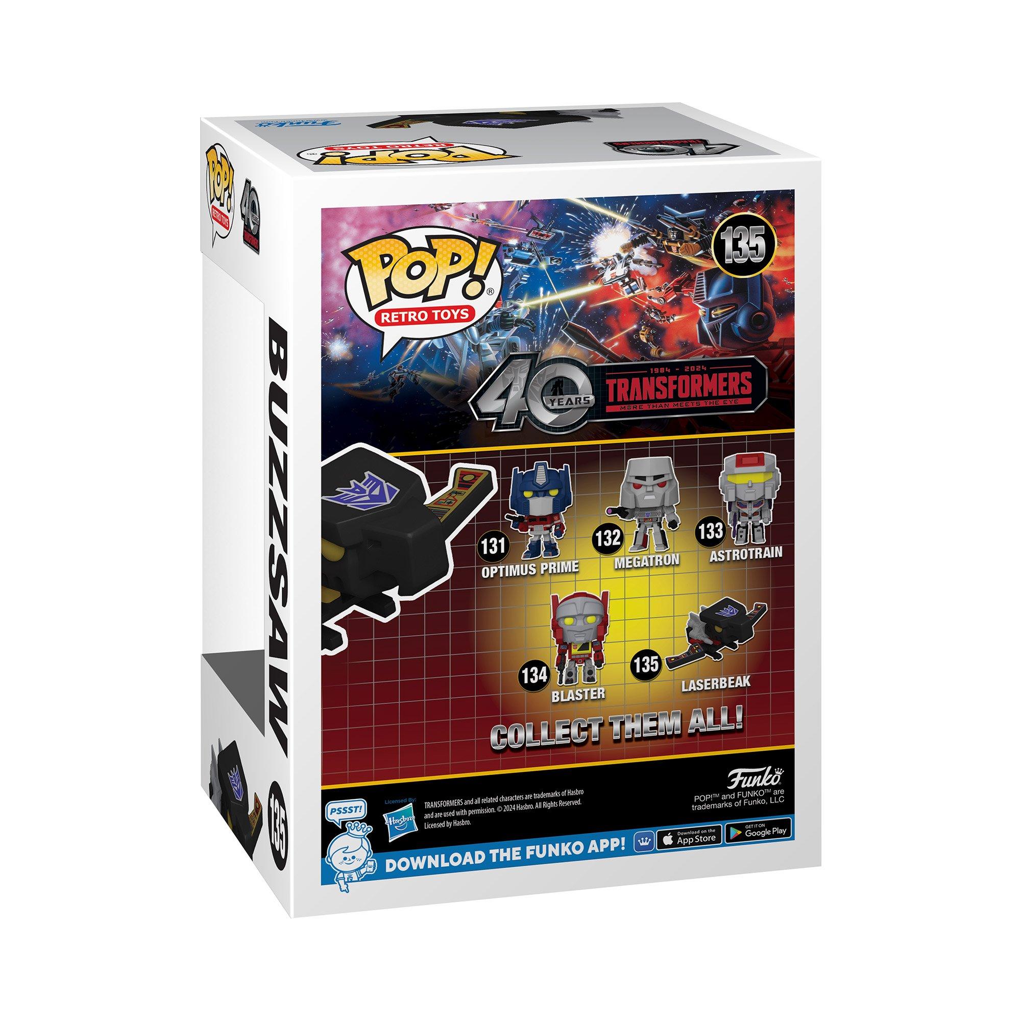 None - Transformers - Retro Toys: Trfms G1- Laserbeak w/CH - 5