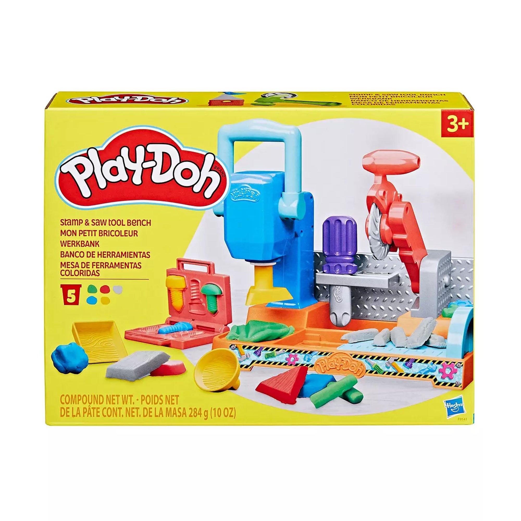 Play-Doh Play Doh Stamp and Saw Tool Bench
