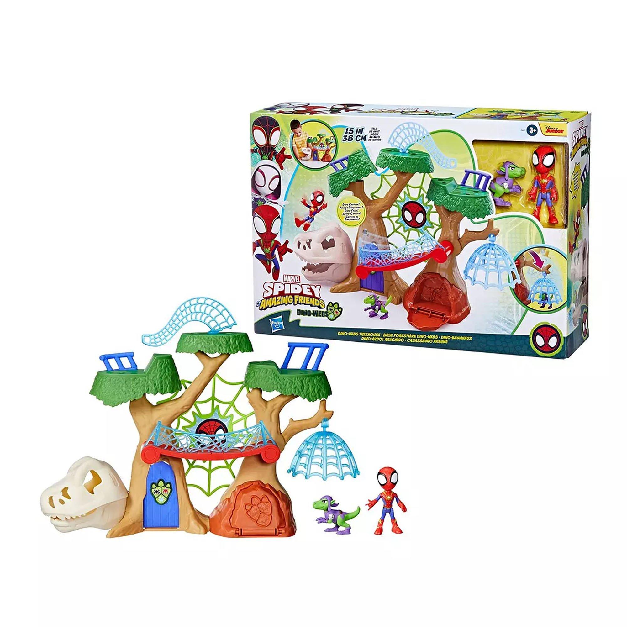 None - Marvel - Spiderman Dinowebs Treehouse - 2
