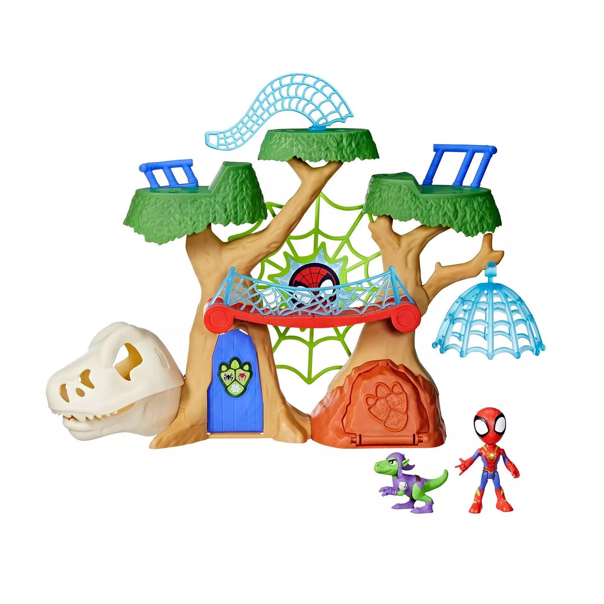 None - Marvel - Spiderman Dinowebs Treehouse - 3