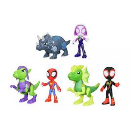 Marvel GAME Spidey and His Amazing Friends Spidey and Dino Webs Figures