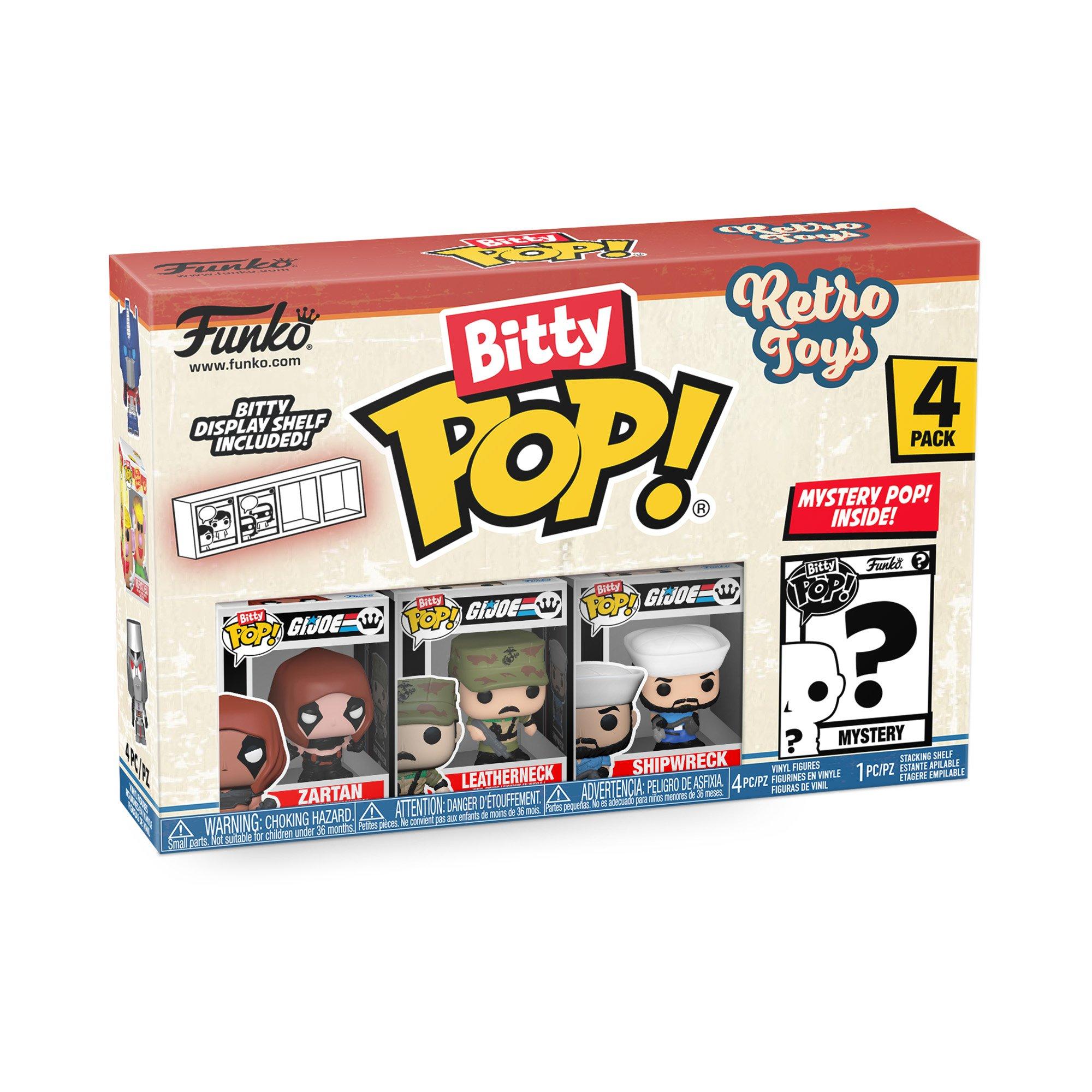 Funko  Bitty Pop: Retro Toys- Gi Joe 4Pk¿ - 