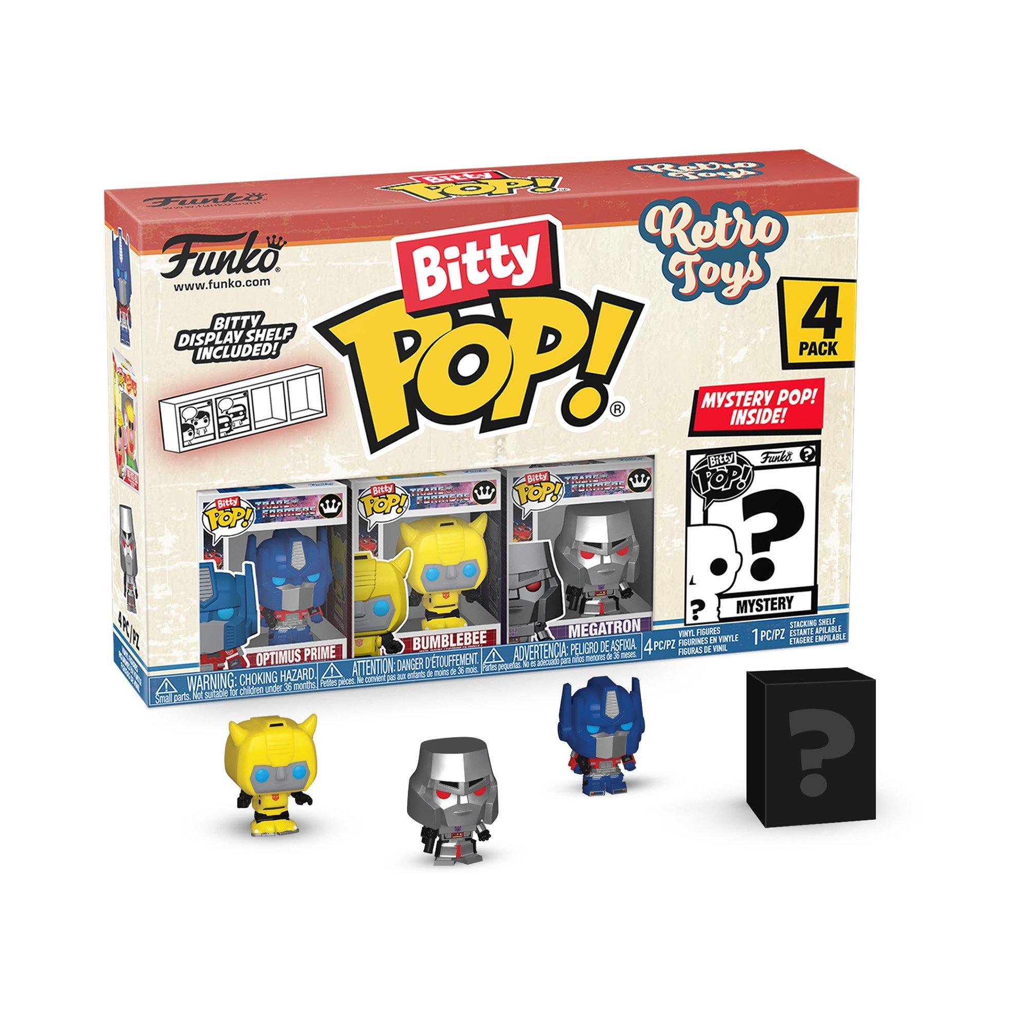 Mehrfarbig - FUNKO - Bitty POP: Retro Toys- Transformers 4PK - 3