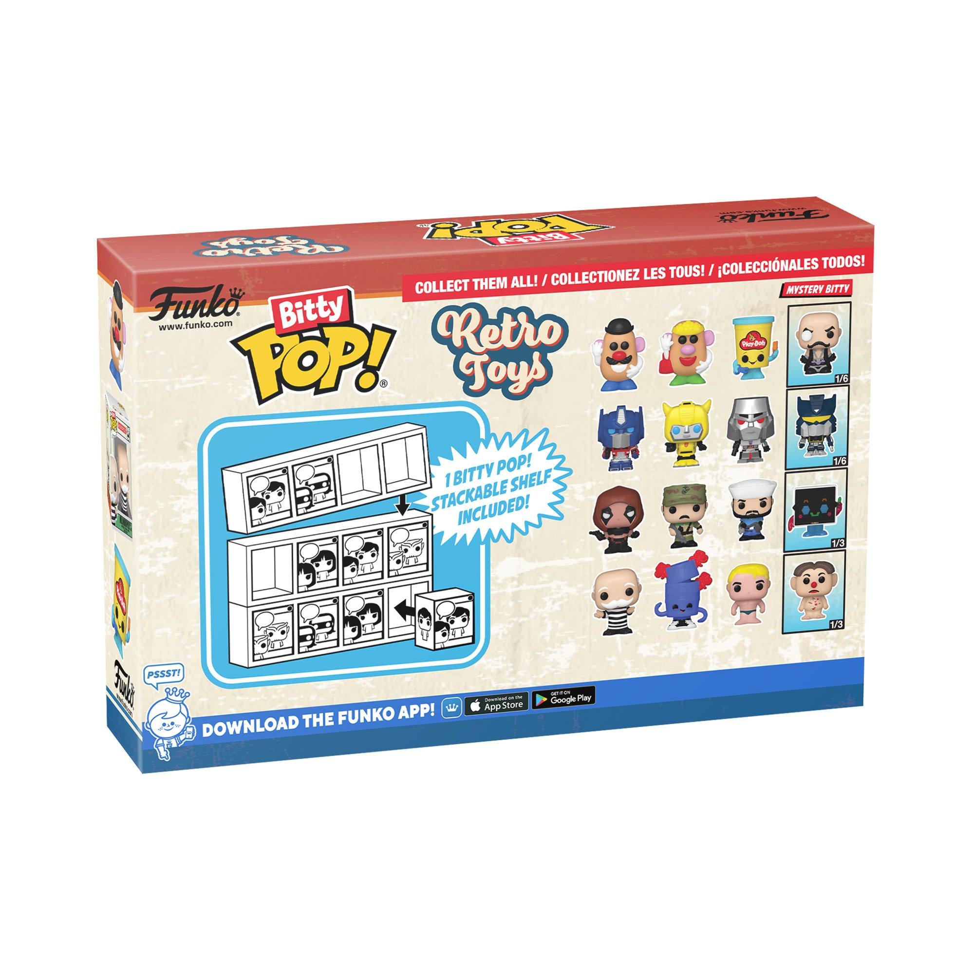Multi - FUNKO - Bitty POP: Retro Toys- Mr. Potato Head 4PK - 2
