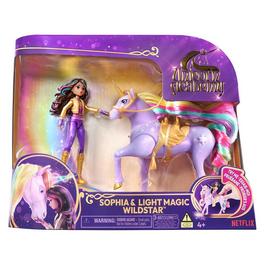 Unicorn Academy GAME SOPHIA 4.5' DOLL & LIGHT MAGIC WILDSTAR