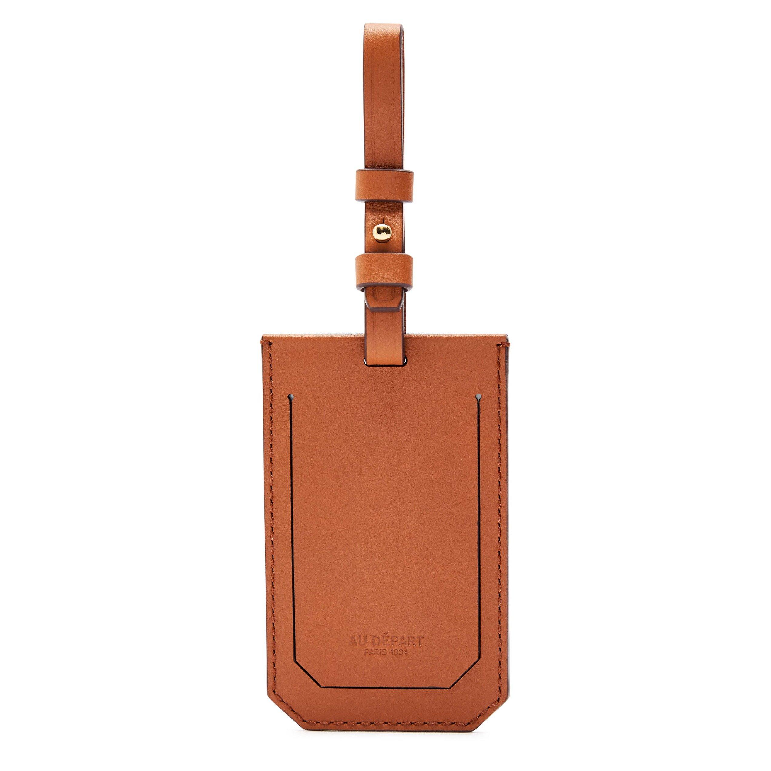 BROWN - Au Depart - HERITAGE LUGGAGE TAG - 2
