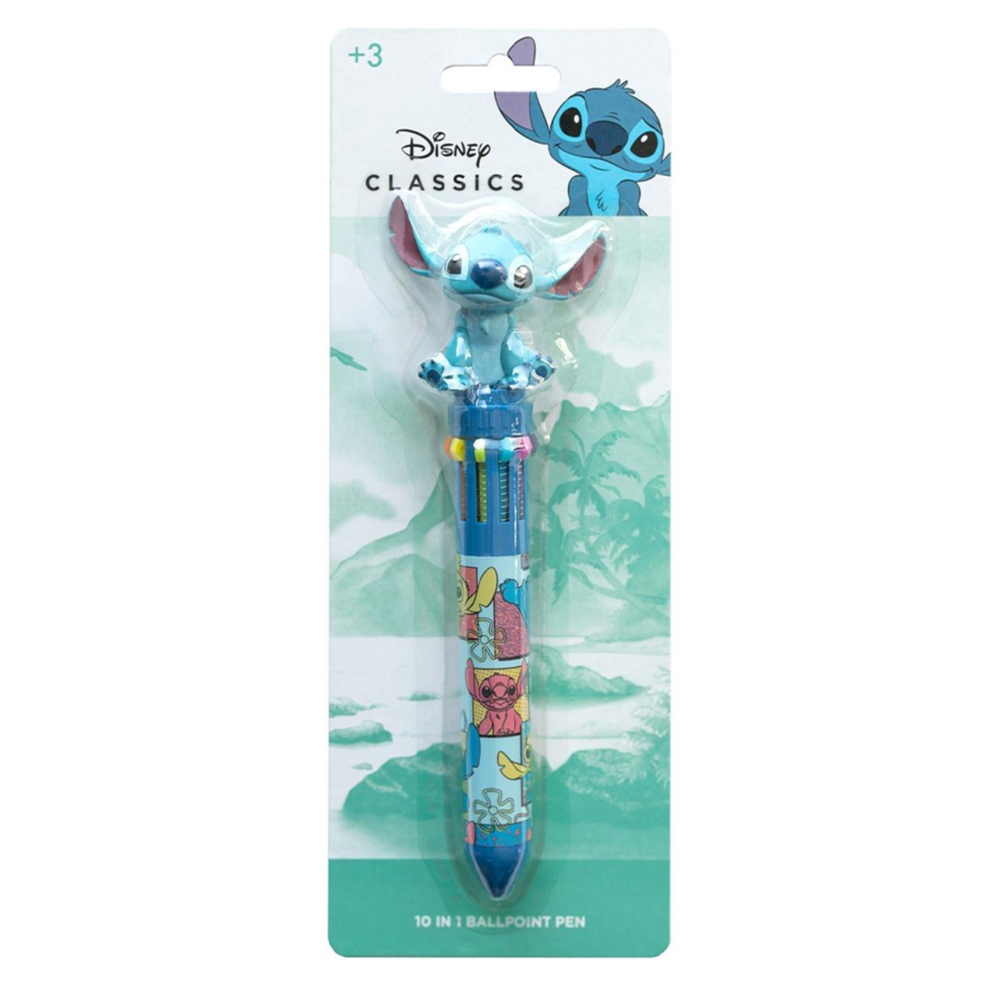 N/A - Disney - Stitch - Multi Colour Pen (10 Colours)