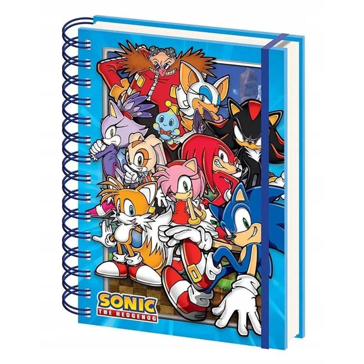 None - Sonic the Hedgehog - A5 Wiro Notebook - 1