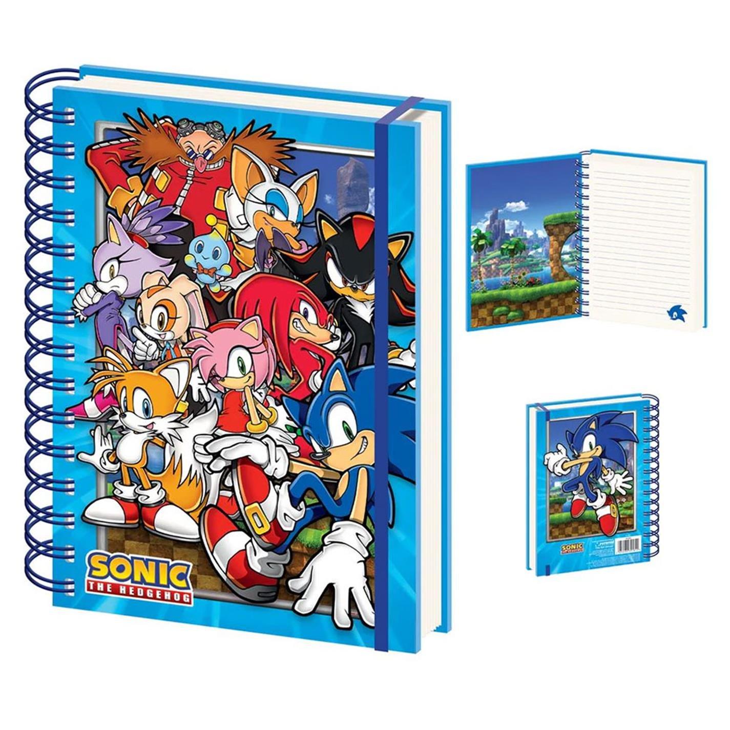 None - Sonic the Hedgehog - A5 Wiro Notebook - 2