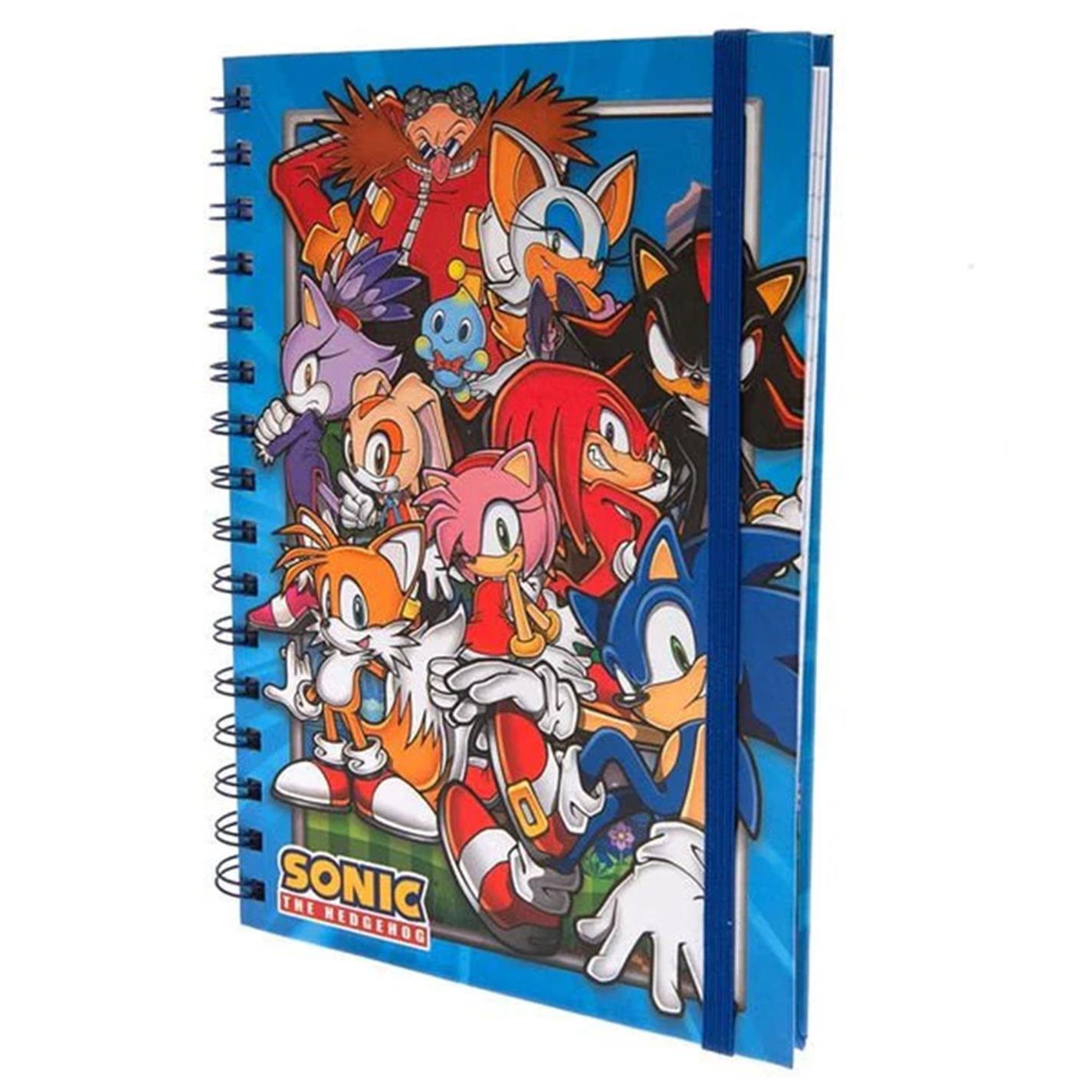 None - Sonic the Hedgehog - A5 Wiro Notebook - 3