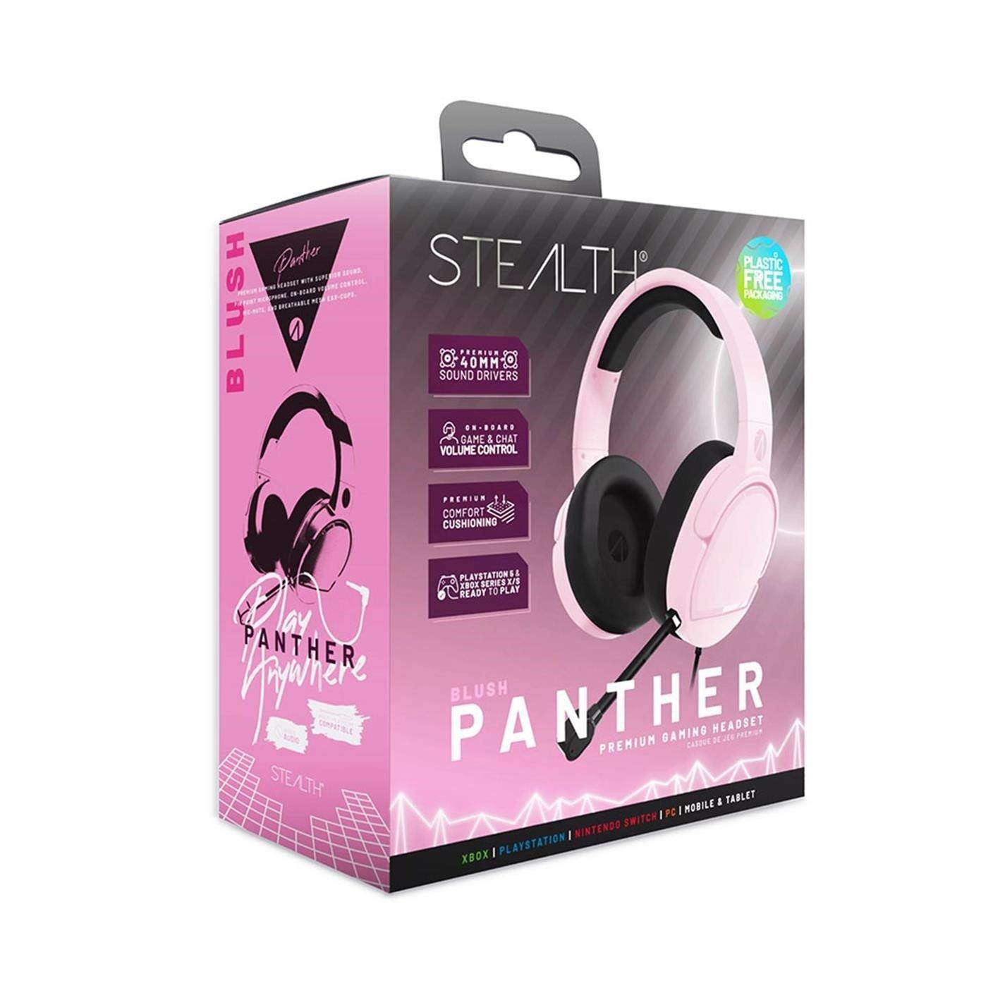 Blush - Stealth - PANTHER Gaming Headset PS4 PS5 XBOX Switch & PC - Blush - 2