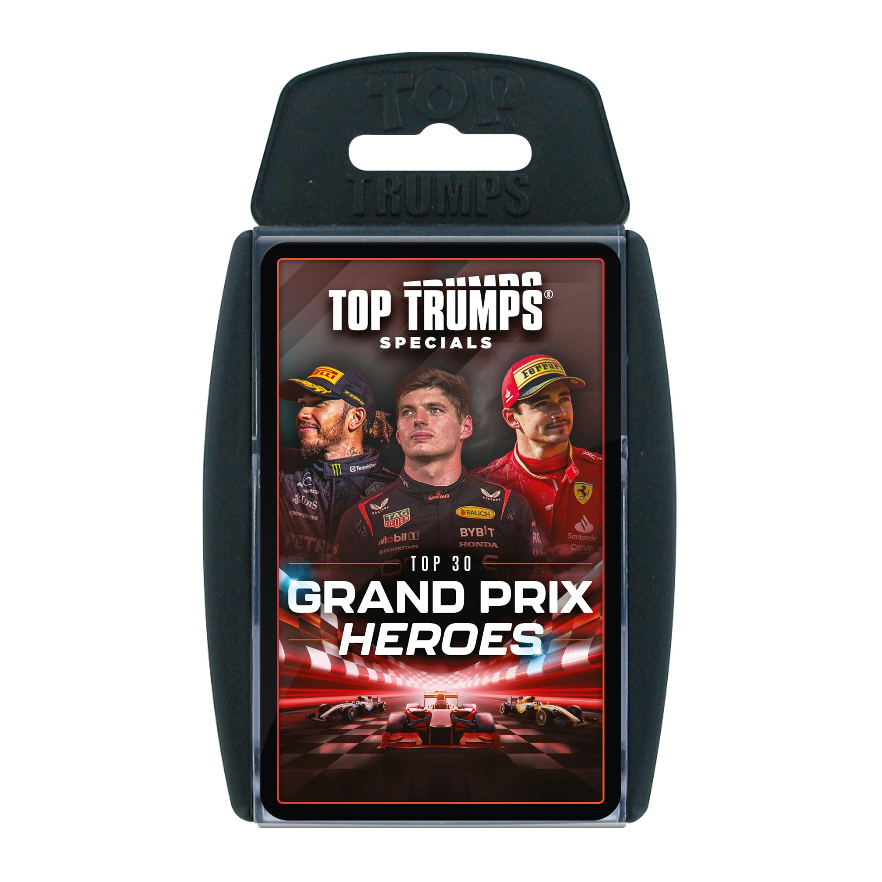 Top Trumps - Top Trumps - Grand Prix Heroes Board Game - 1